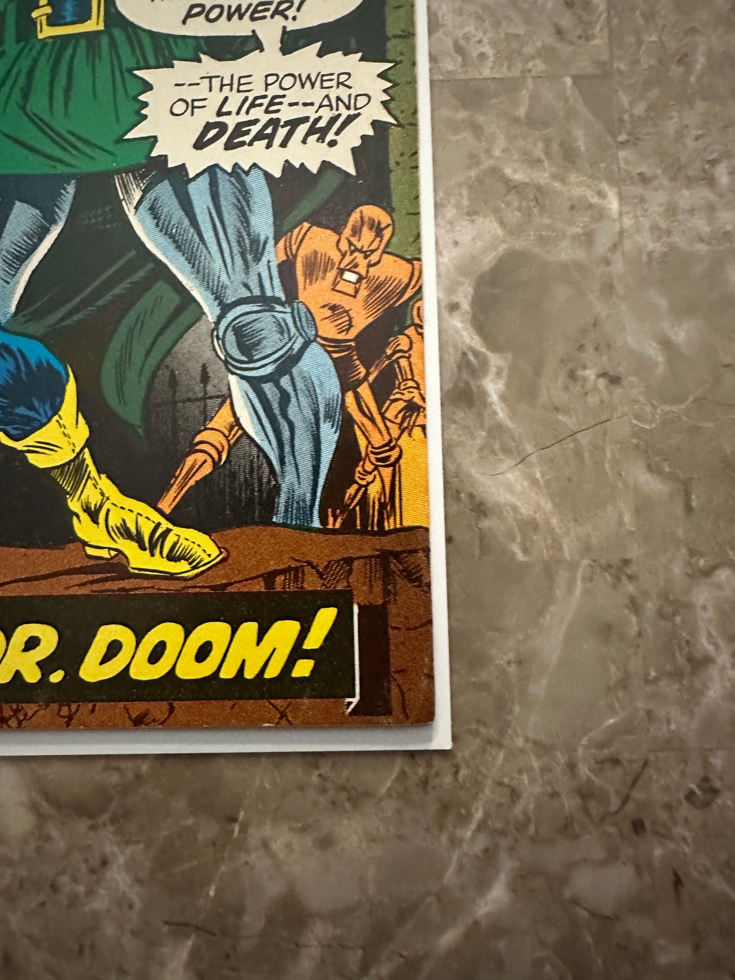 Hero for Hire #9 High Grade VF 8.0 (Marvel Comics 1973) - Doom cover
