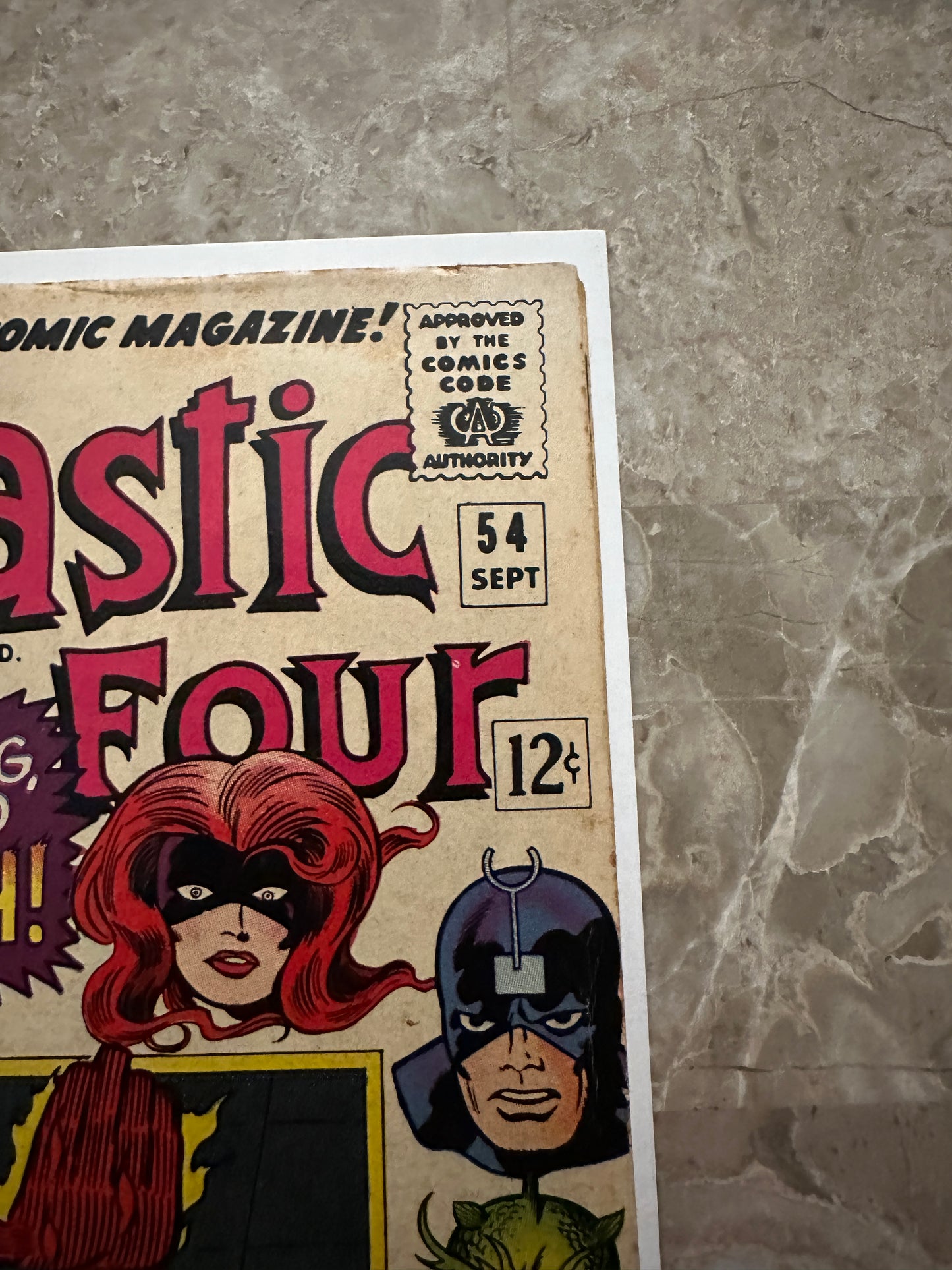 Fantastic Four #54 VG+ 4.5 (1966 Marvel)