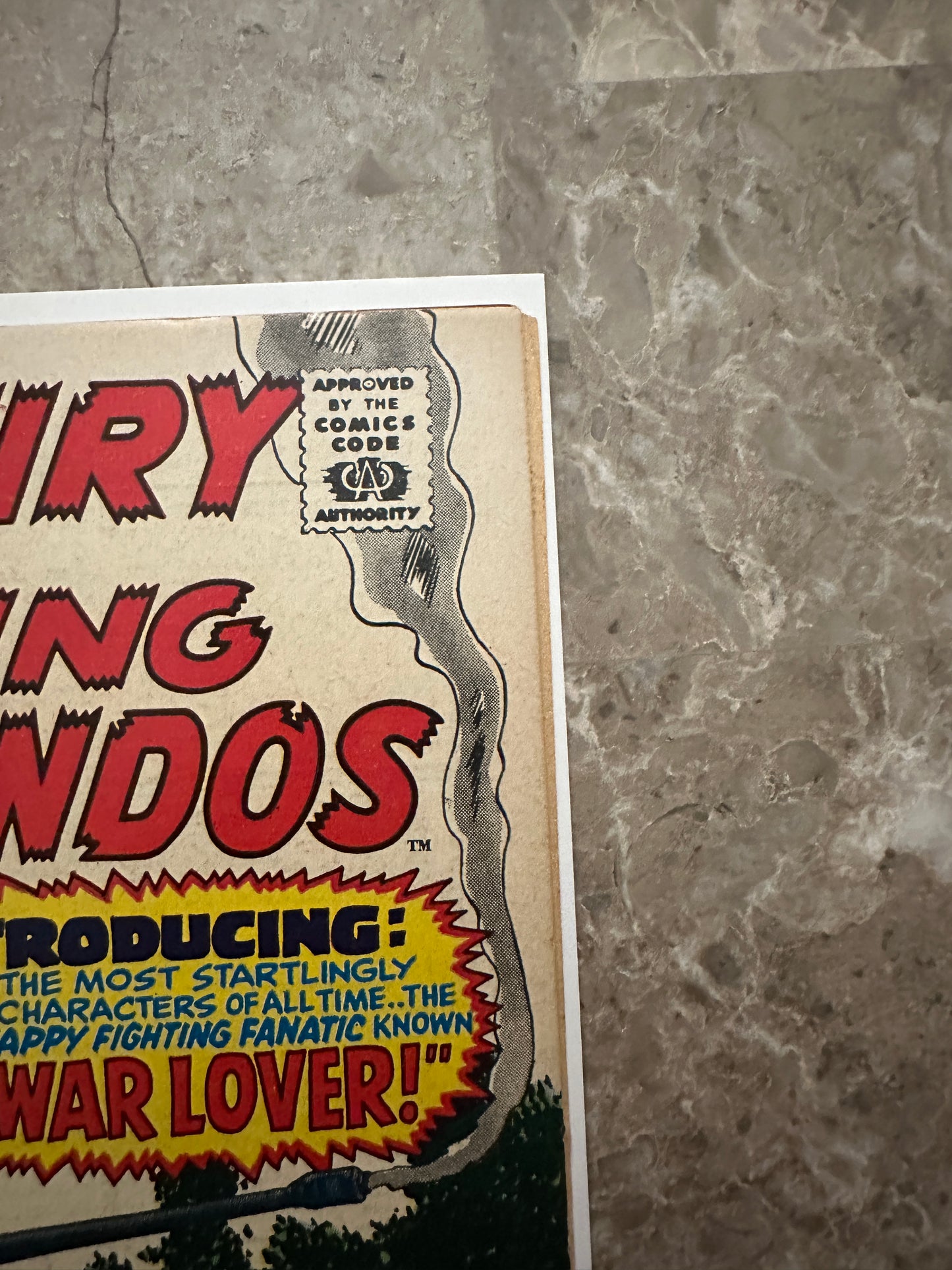 Sgt Fury #45 FN/VF 7.0 (Marvel Comics 1967)