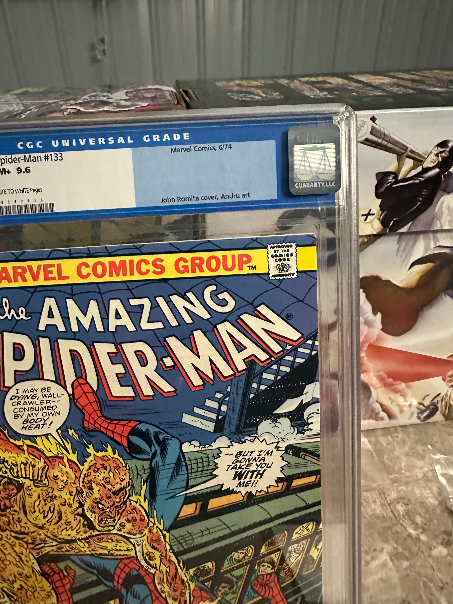 Amazing Spider-Man #133 CGC 9.6 OWTW (1974 Marvel)