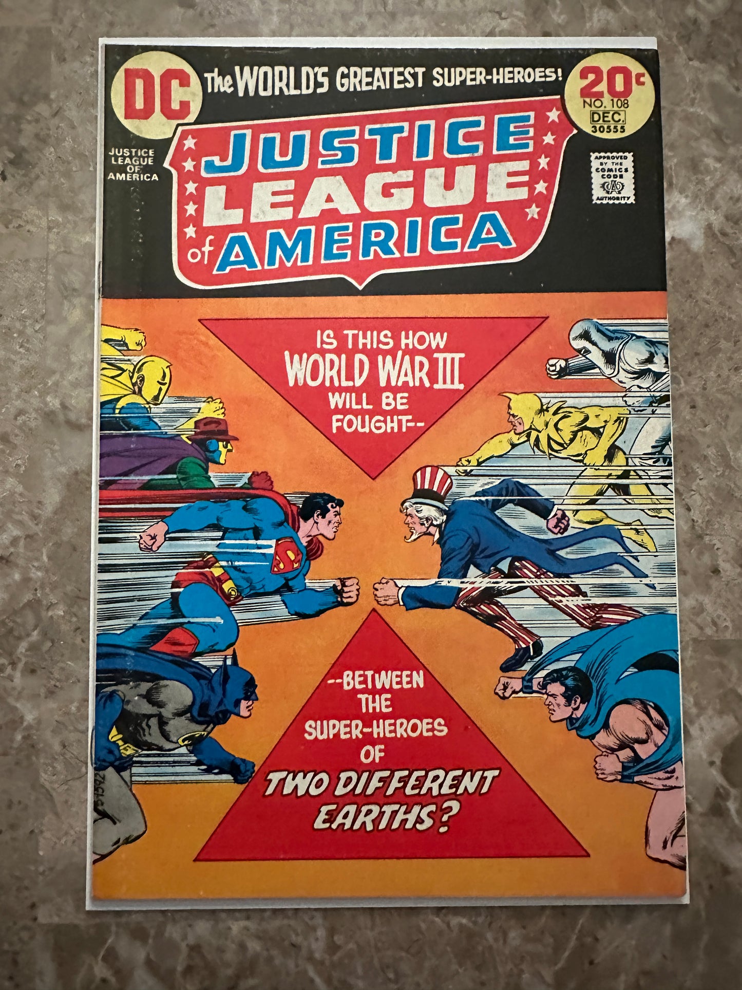 Justice League of America #108 FN+ 6.5 (1973 DC Comics)
