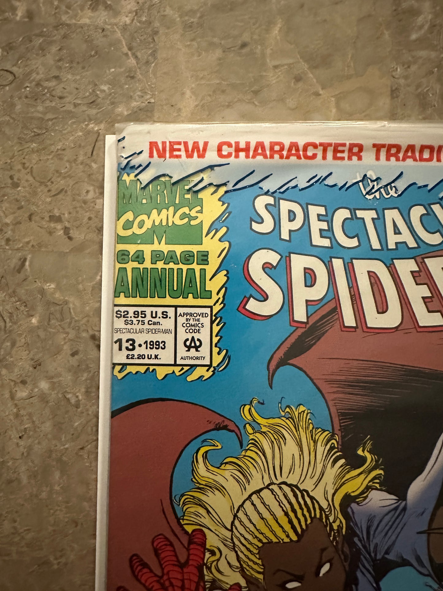 Spectacular Spider-Man #13 Polybagged w/ card (Marvel 1993) - Sealed
