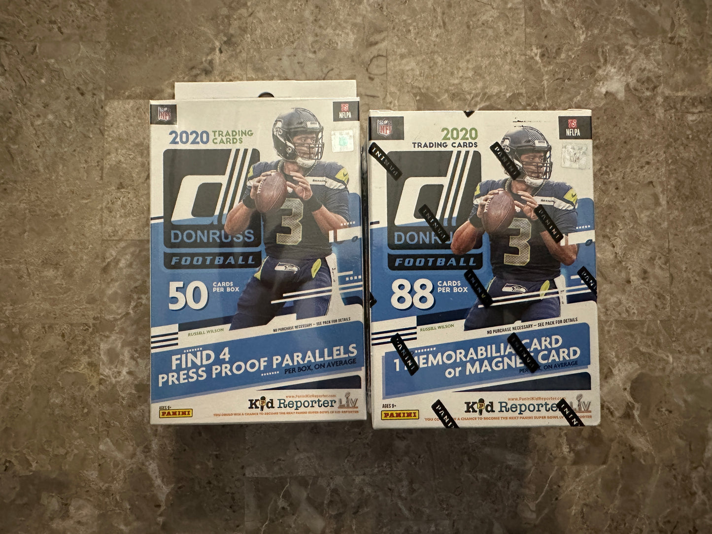 2020 Panini Donruss Football Blaster Box + Hanger Box