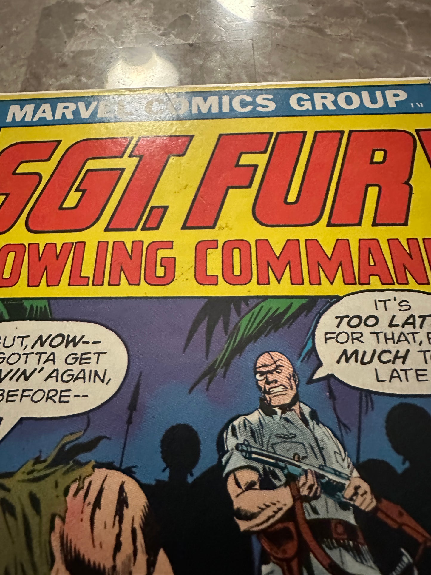 Sgt Fury #112 VG/FN 5.0 (Marvel Comics 1973)