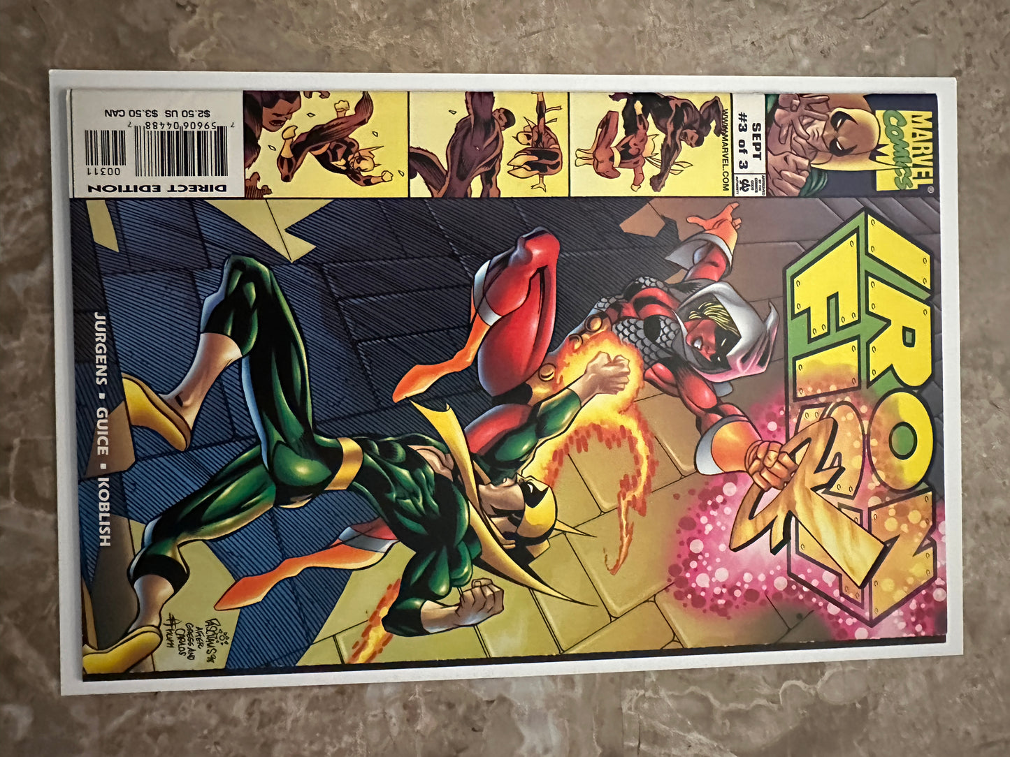 Iron Fist #1,3 High Grade (1998 Marvel)