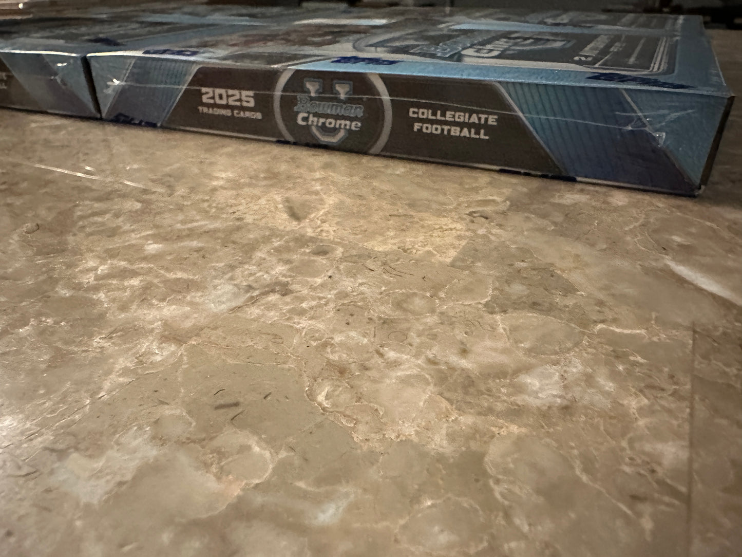 4 BOXES - 2025 Bowman Chrome U Football Hobby Box - Ships Same or Next Day