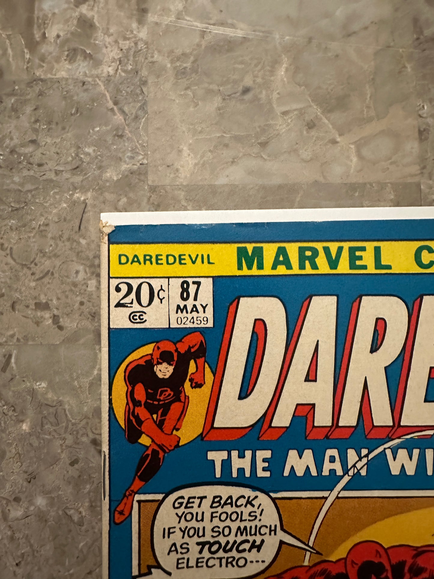 Daredevil #87 FN+ 6.5 (1971 Marvel)