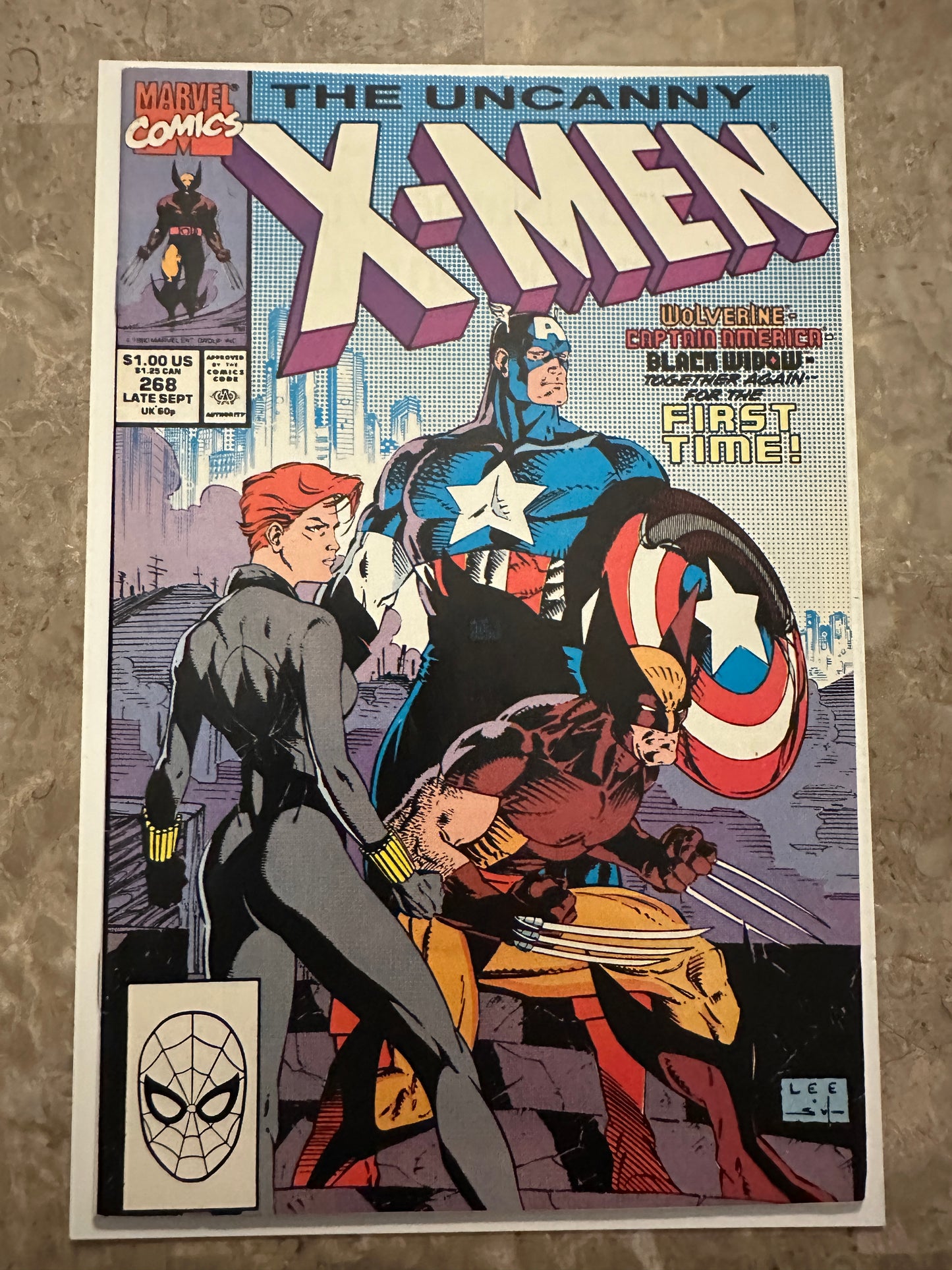 Uncanny X-Men #268 VF- 7.5 (1990 Marvel Comics)