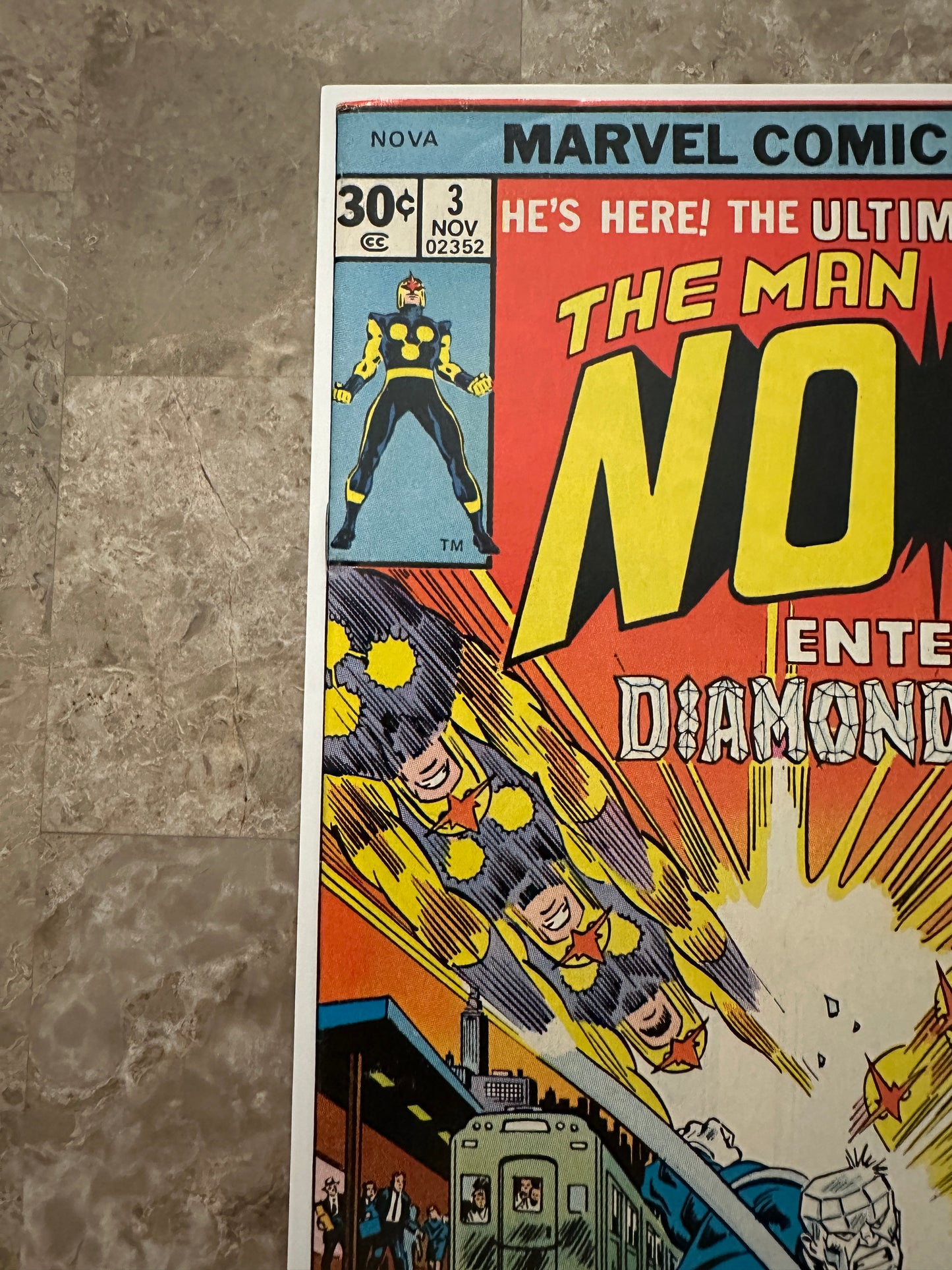 Nova #3 FN/VF 7.0 (1976 Marvel)
