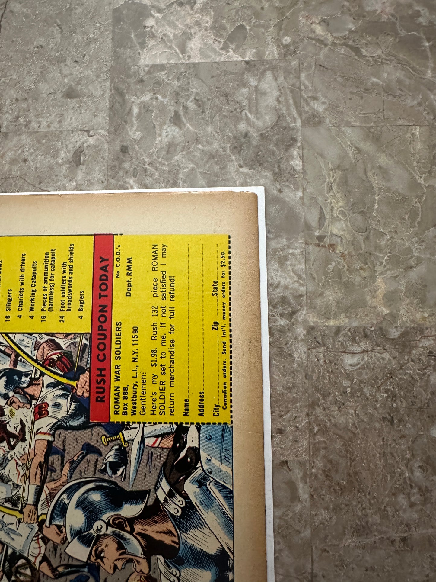 Sgt Fury #56 FN- 5.5 (Marvel Comics 1968)