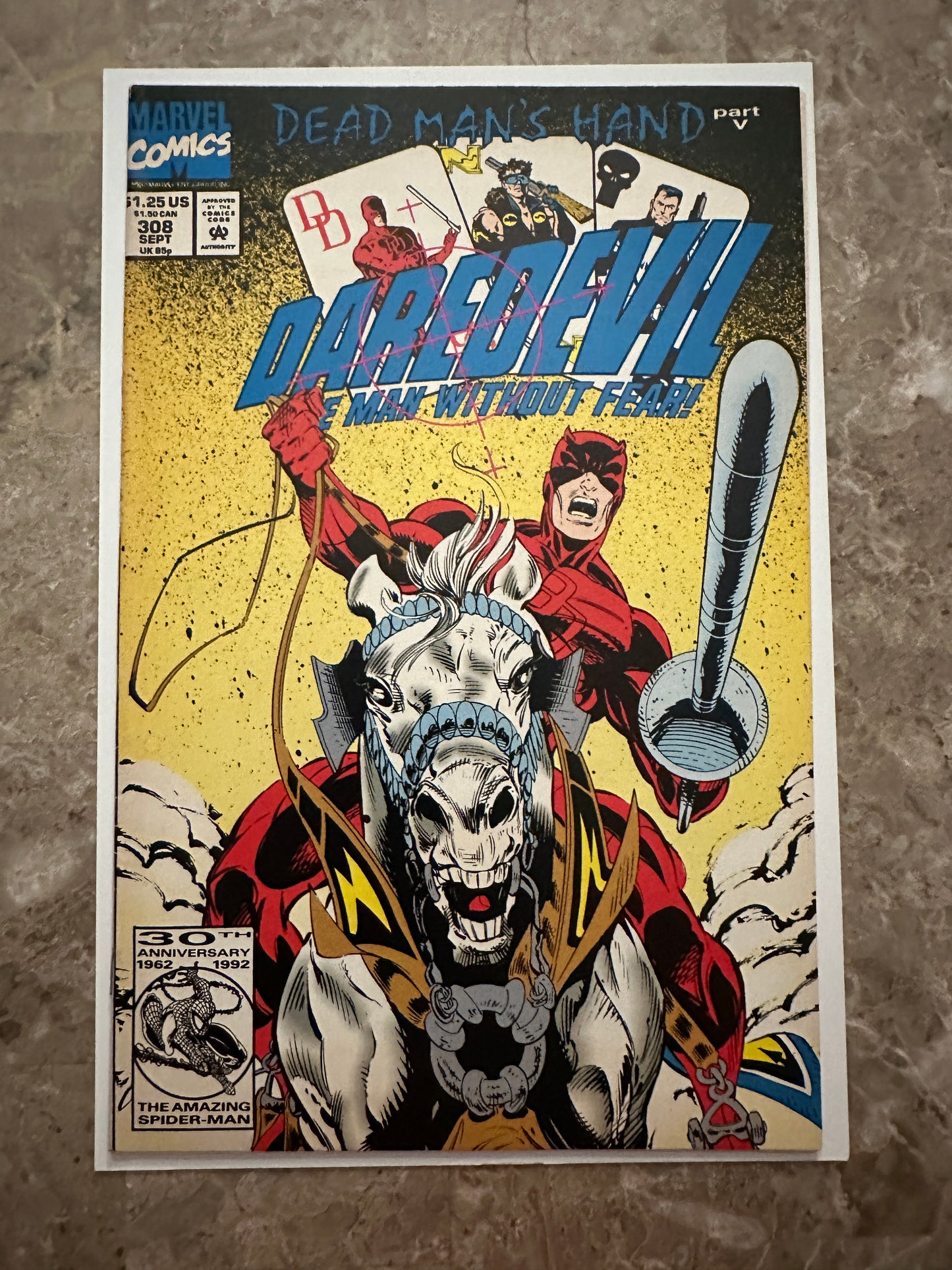 Daredevil #306-310 Higher Grade (1992 Marvel) - Add-On Pack