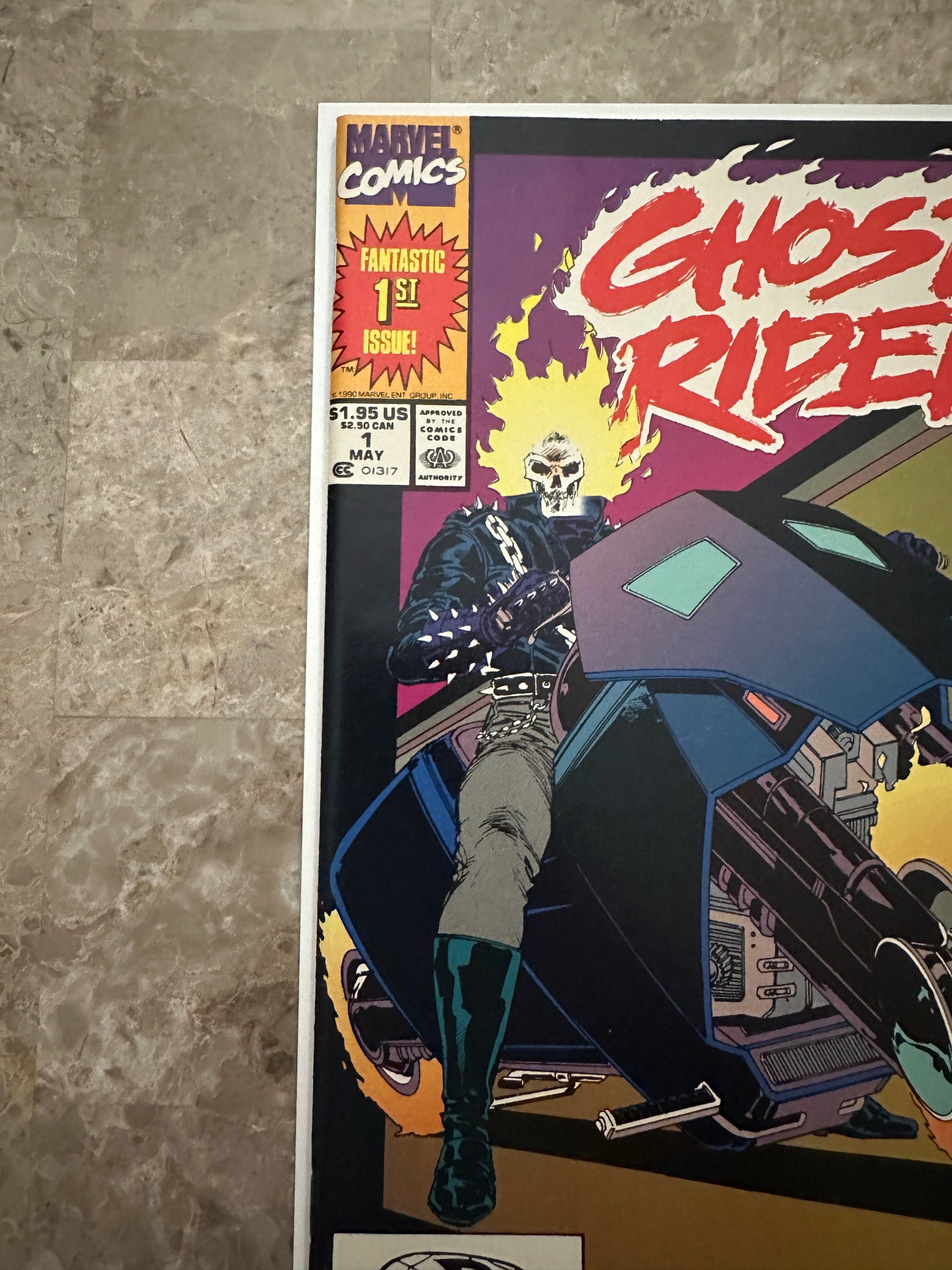 Ghost Rider #1 NM 9.4 (1990 Marvel)