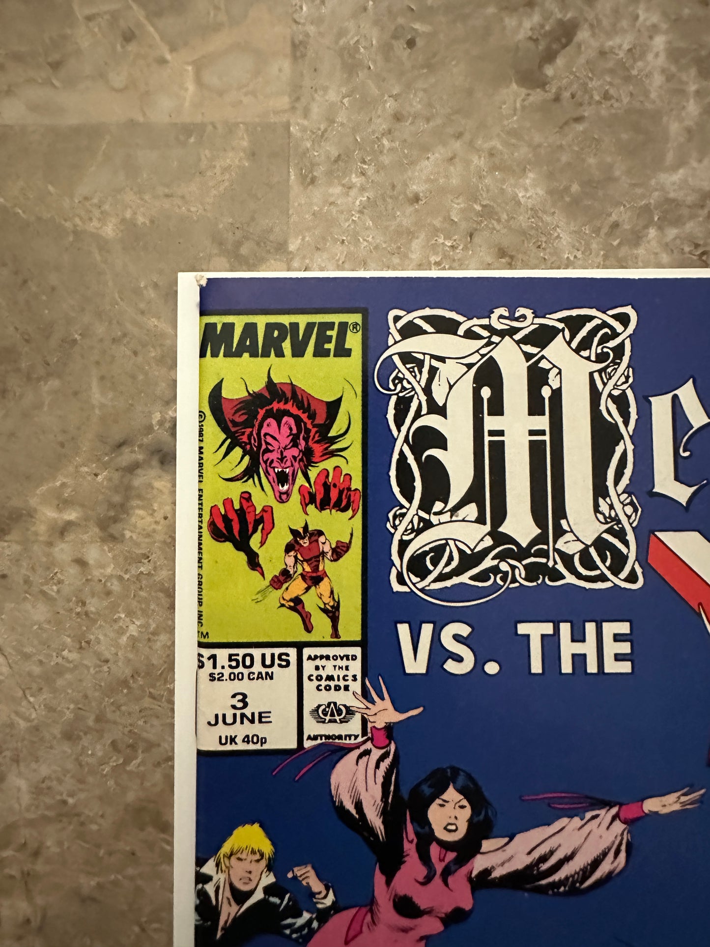 Mephisto vs. (The X-Men) #3 VF/NM 9.0 (Marvel Comics 1987)