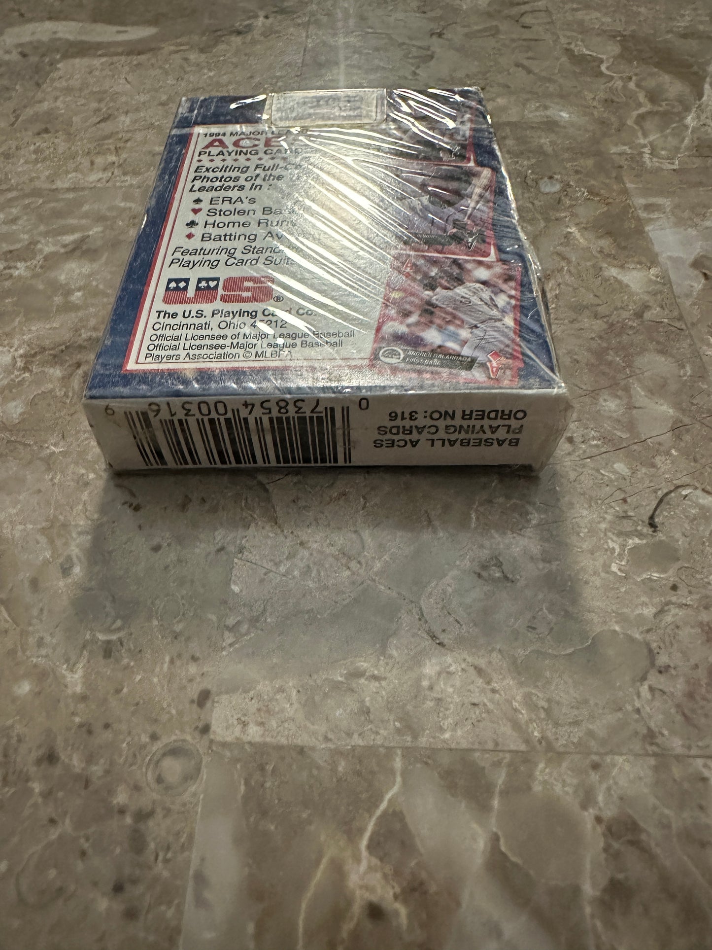1994 Baseball Aces Playing Cards (Bicycle) - Factory Sealed