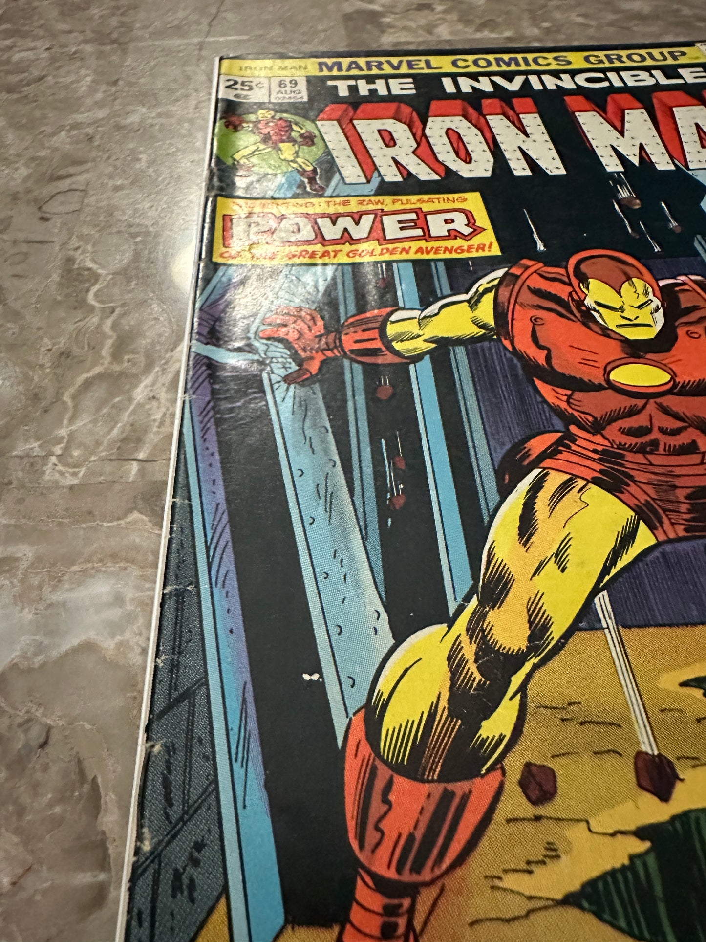 Iron Man #69 VG+ 4.5 (1974 Marvel Comics) - Nice copy for grade