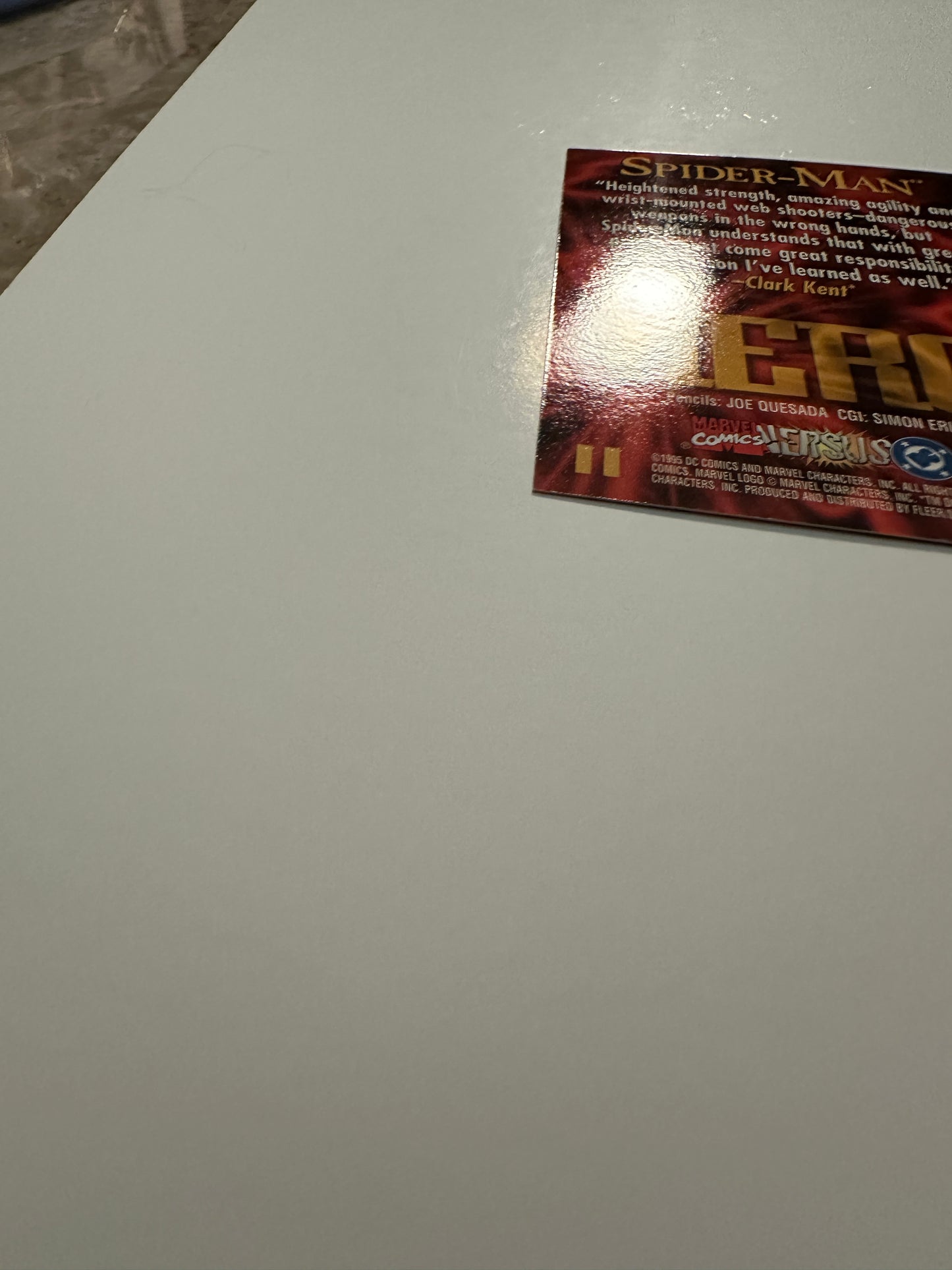 Spider-Man #11 (1995 Fleer DC vs. Marvel) - High grade