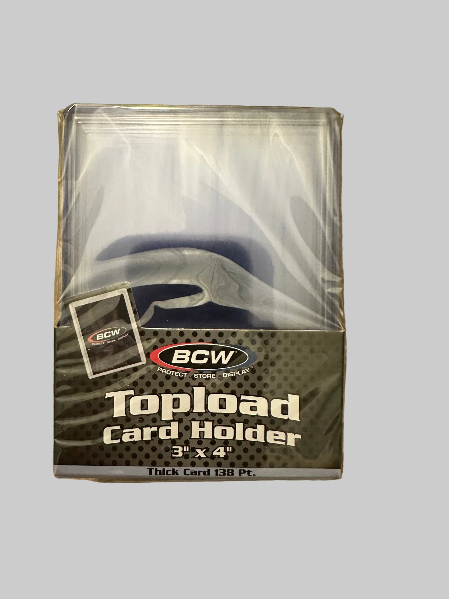 BCW 138 Pt. Toploader (10 Pack)
