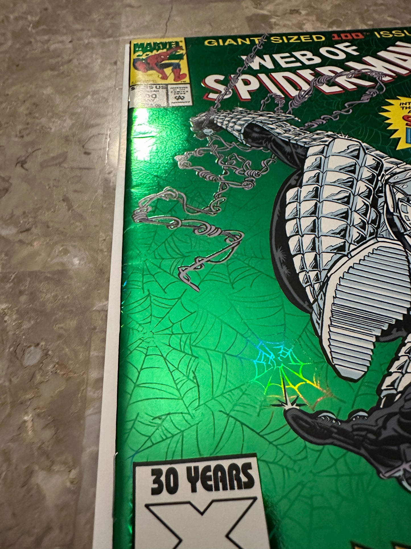 Web of Spider-Man #100 VF 8.0 (1993 Marvel)