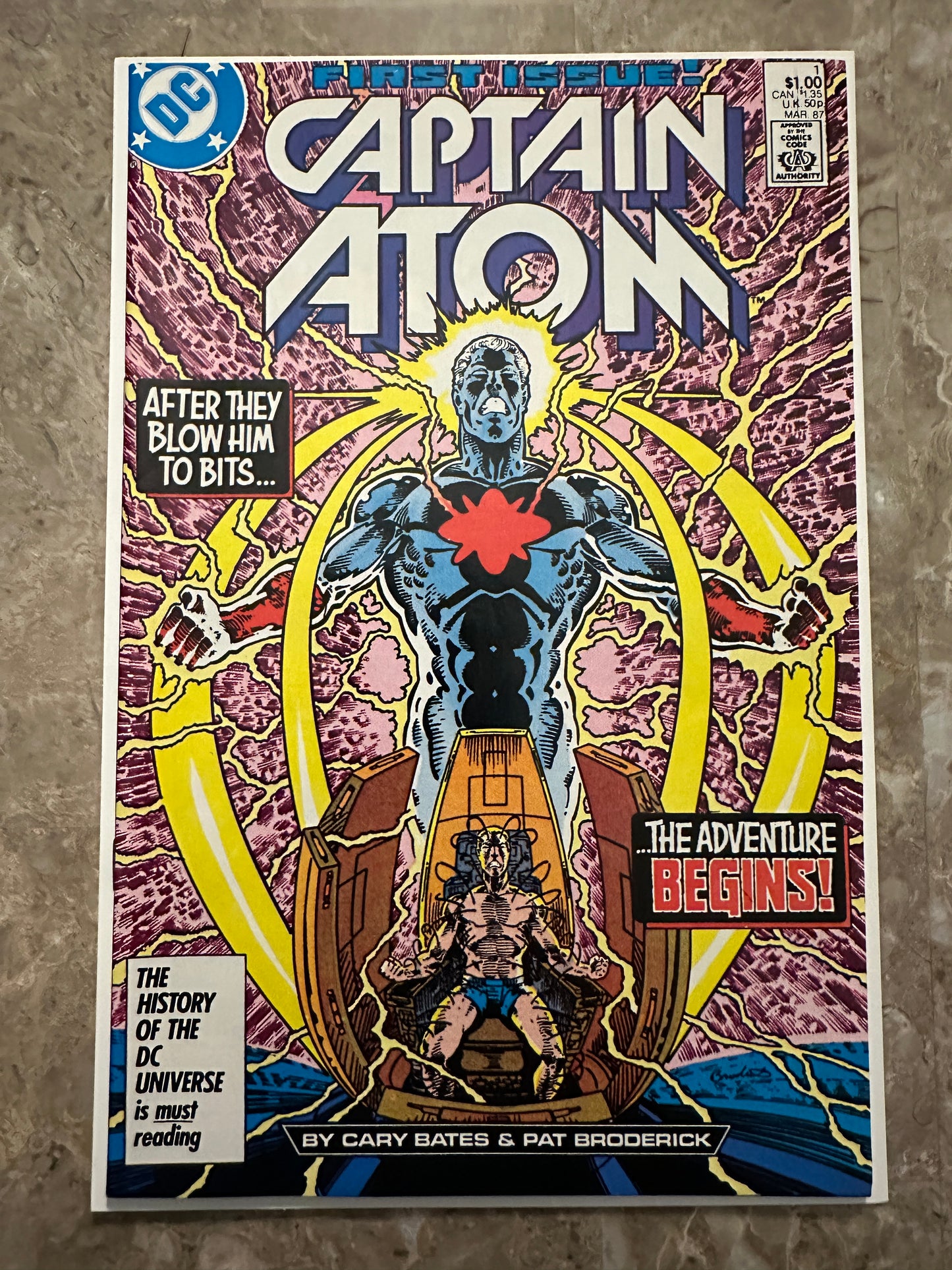 Captain Atom #1-3 Starter Set High Grade (DC Comics 1987)