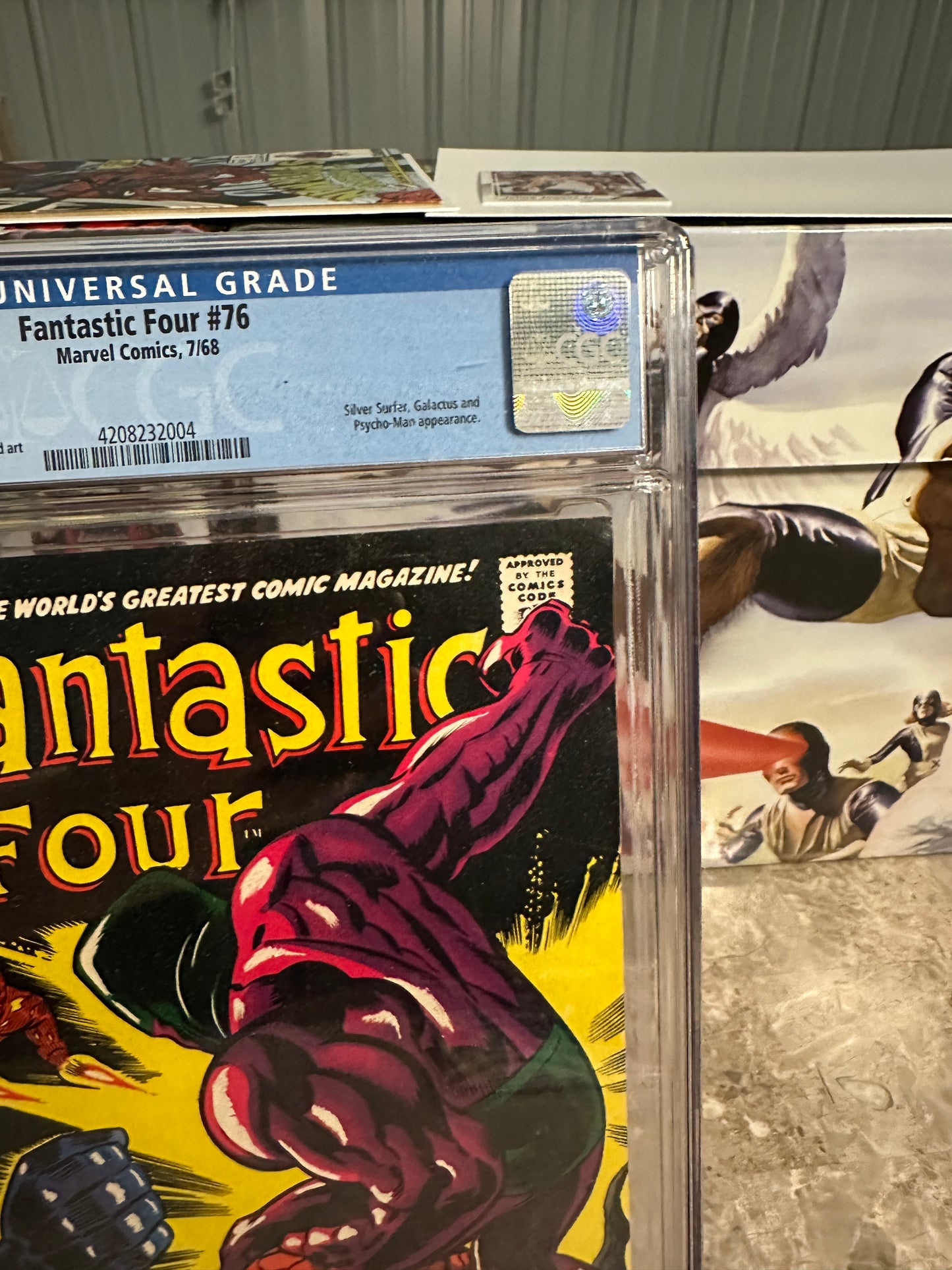 Fantastic Four #76 CGC 9.4 OWTW (1968 Marvel)