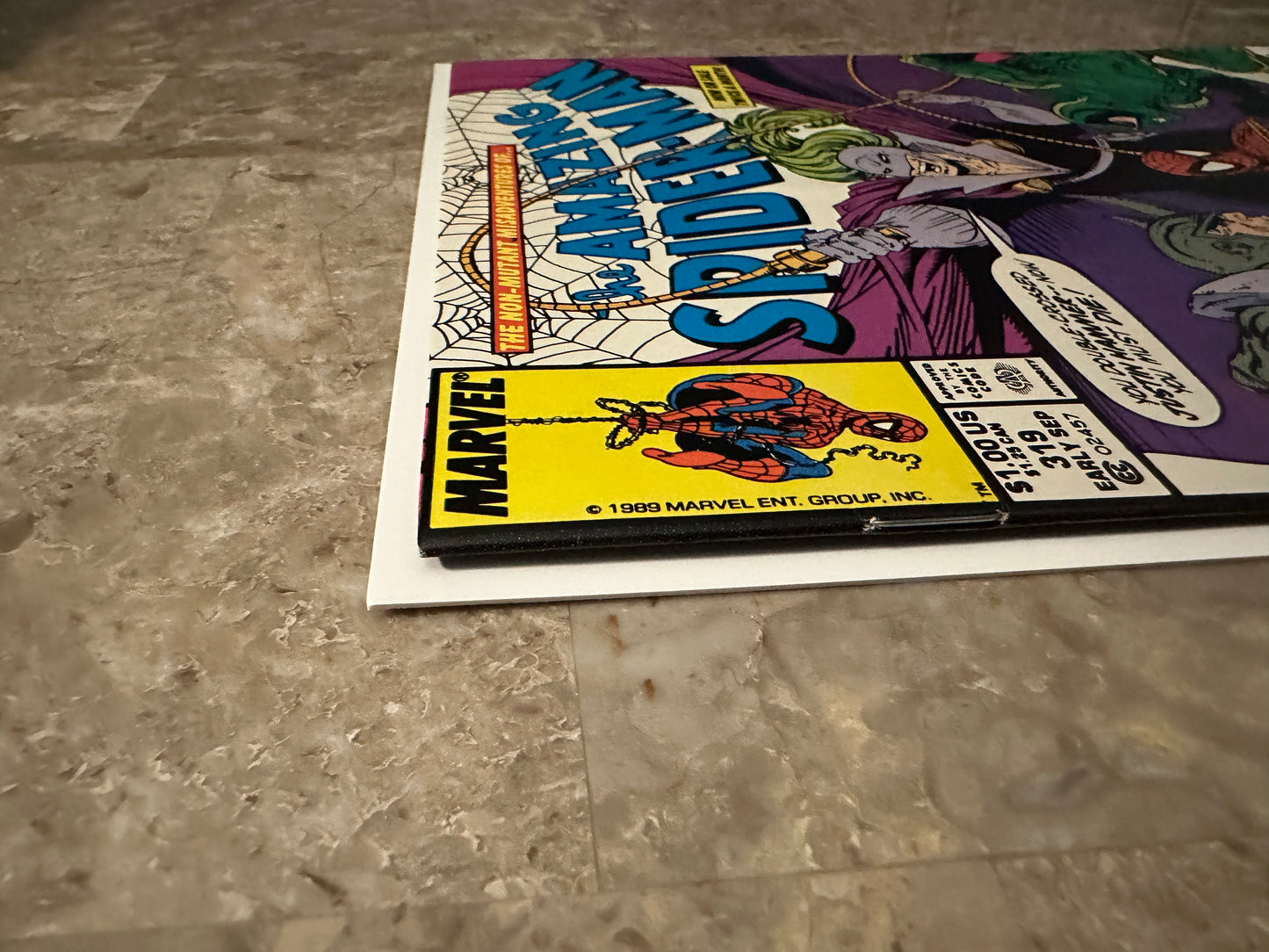 Amazing Spider-Man #319 Newsstand FN/VF 7.0 (1989 Marvel) - Nice copy for grade