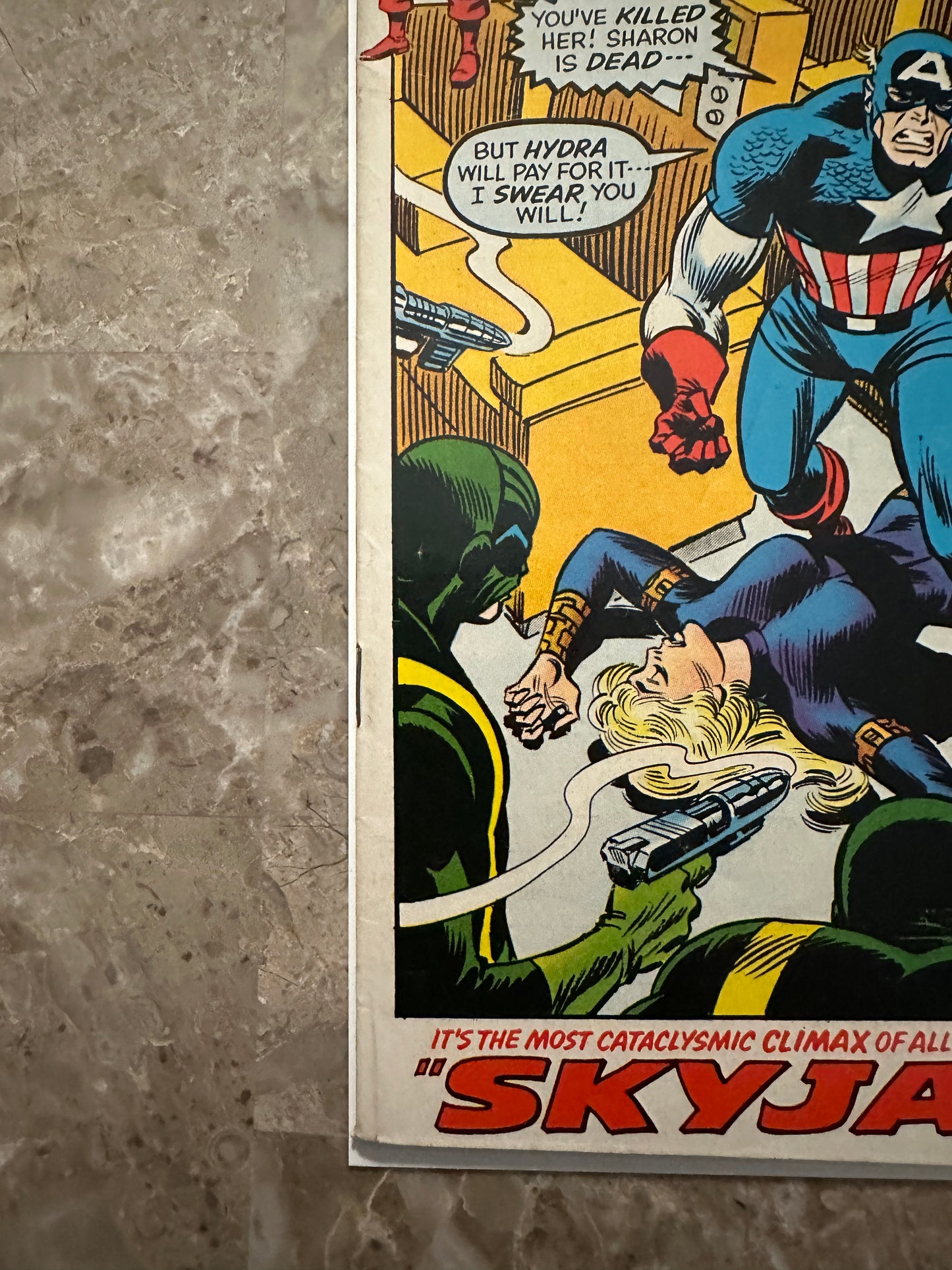 Captain America #145 VG+ 4.5 (1972 Marvel Comics) - Nice copy for grade