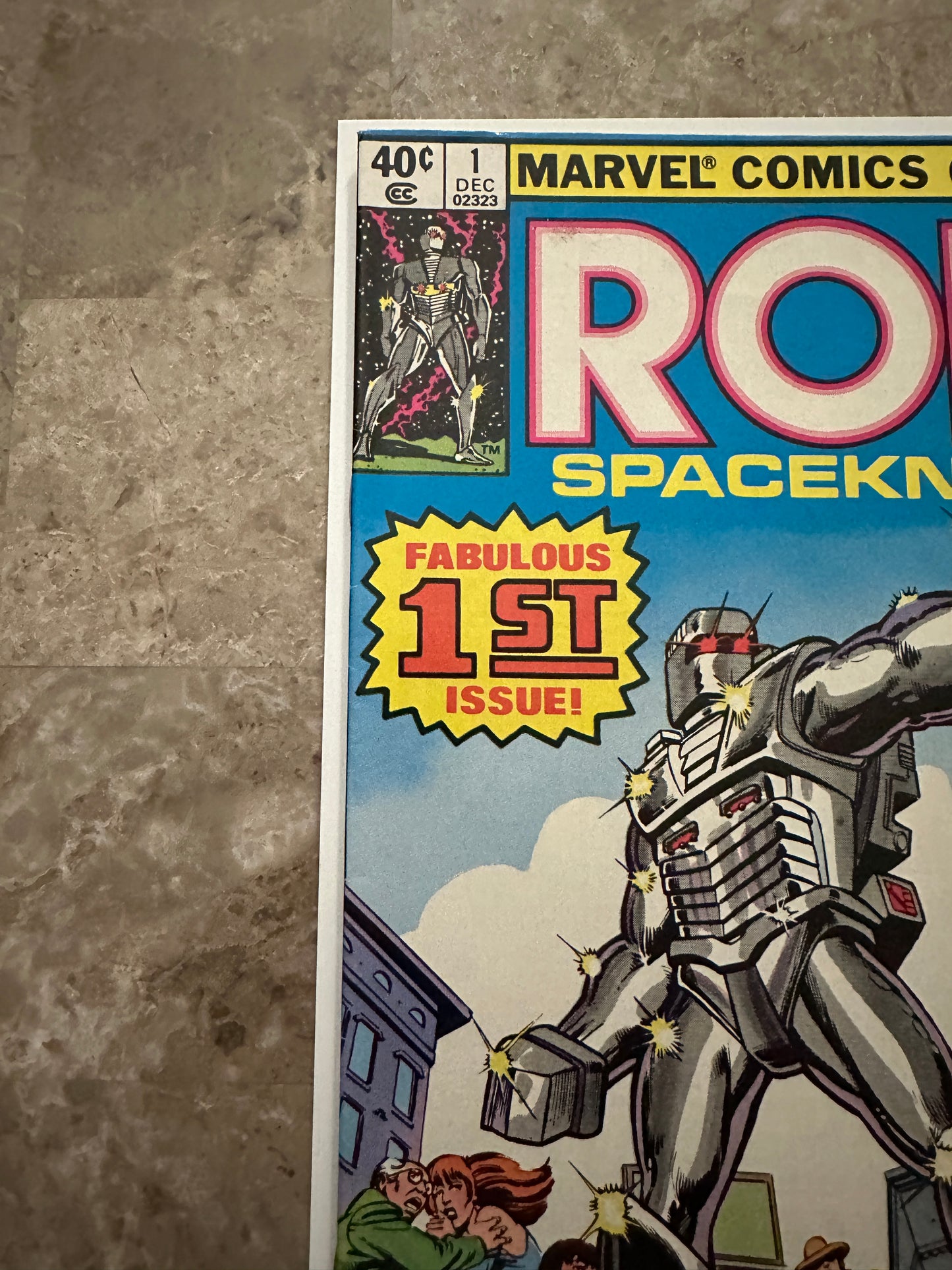Rom #1 Newsstand VF- 7.5 (1979 Marvel)