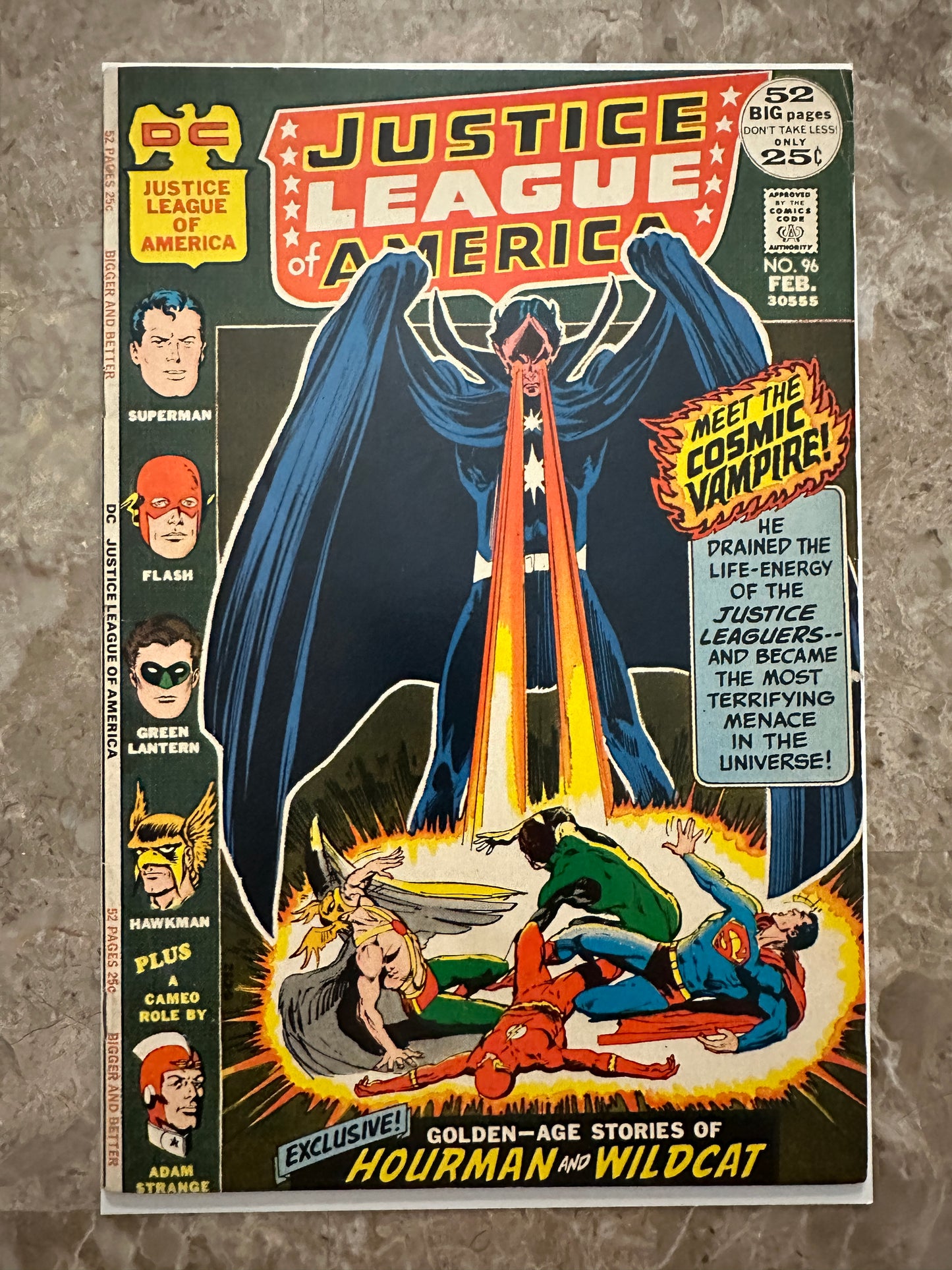 Justice League of America #96 FN 6.0 (1972 DC) - Nice color