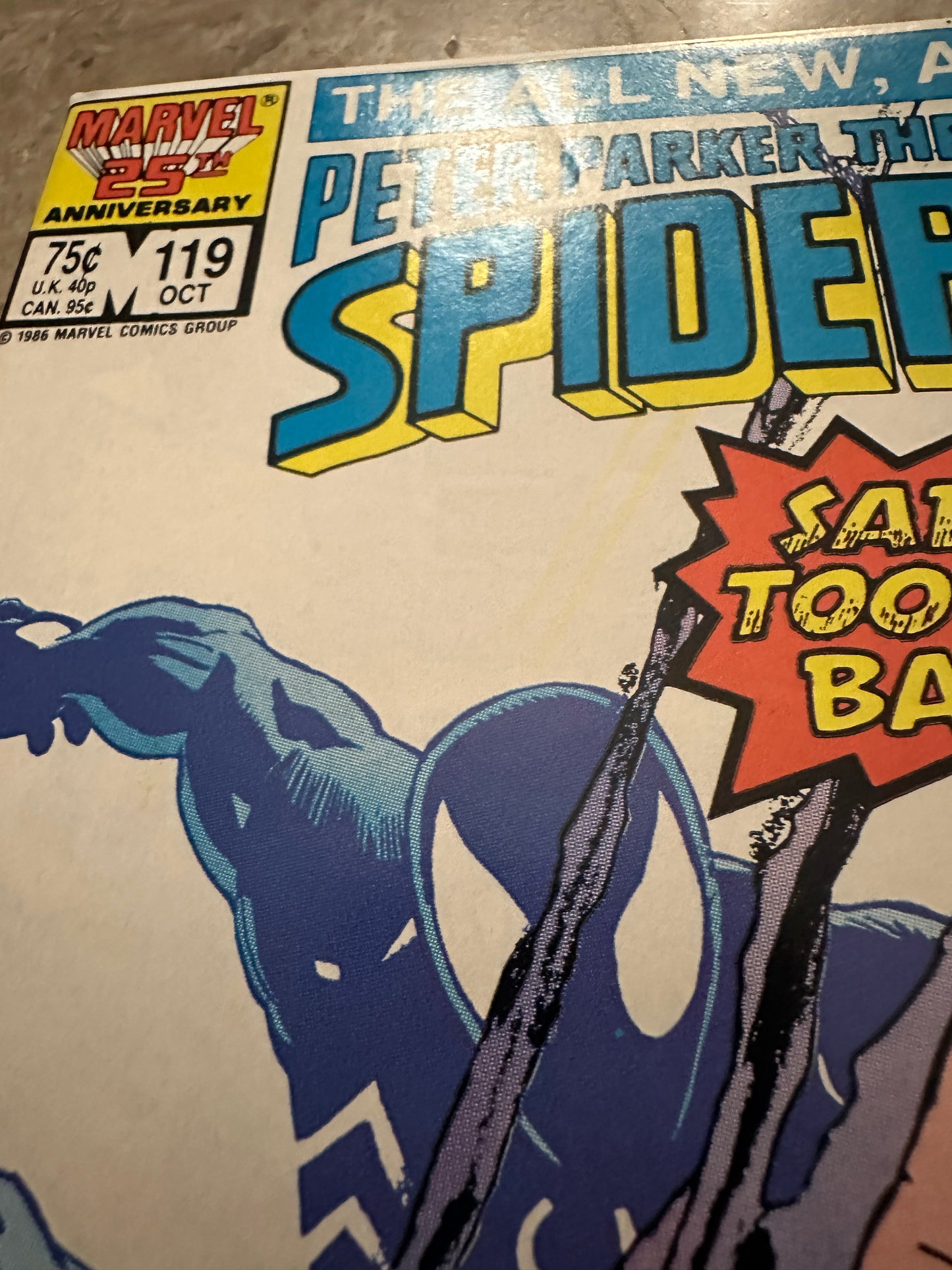 Spectacular Spider-Man #119 FN/VF 7.0 (1986 Marvel)