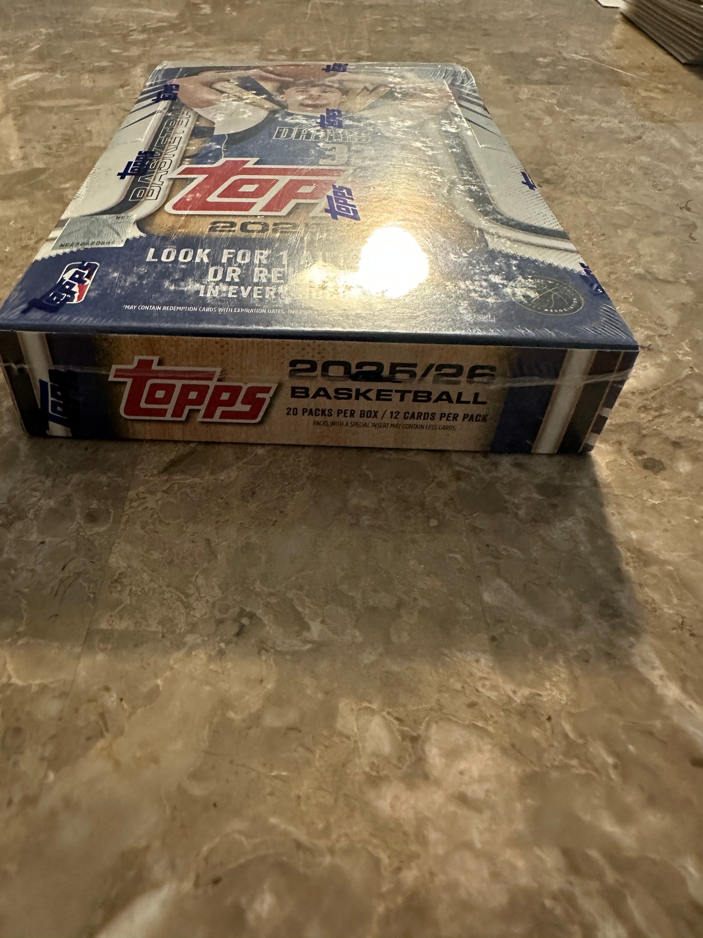 2025-2026 Topps Basketball Hobby Box - Ships Same or Next Day