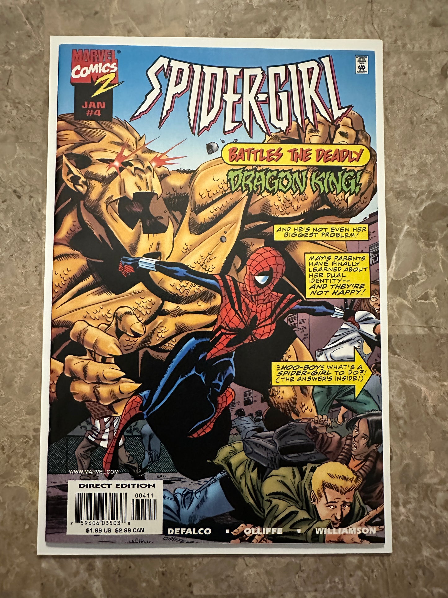 Spider-Girl #3-5 Very High Grade NM (1999 Marvel Comics)