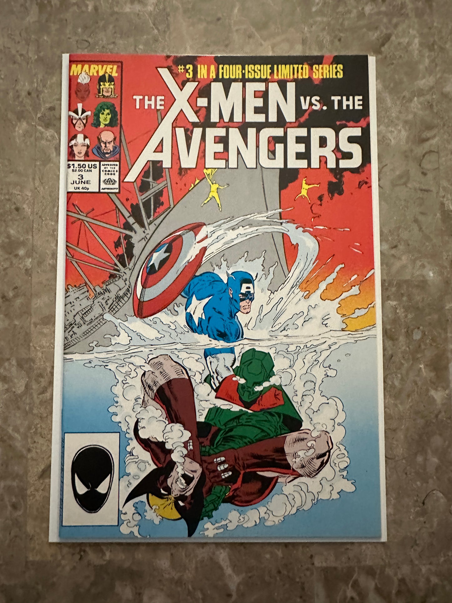 X-Men vs the Avengers #1-4 Full Set High Grade (Marvel Comics 1987)