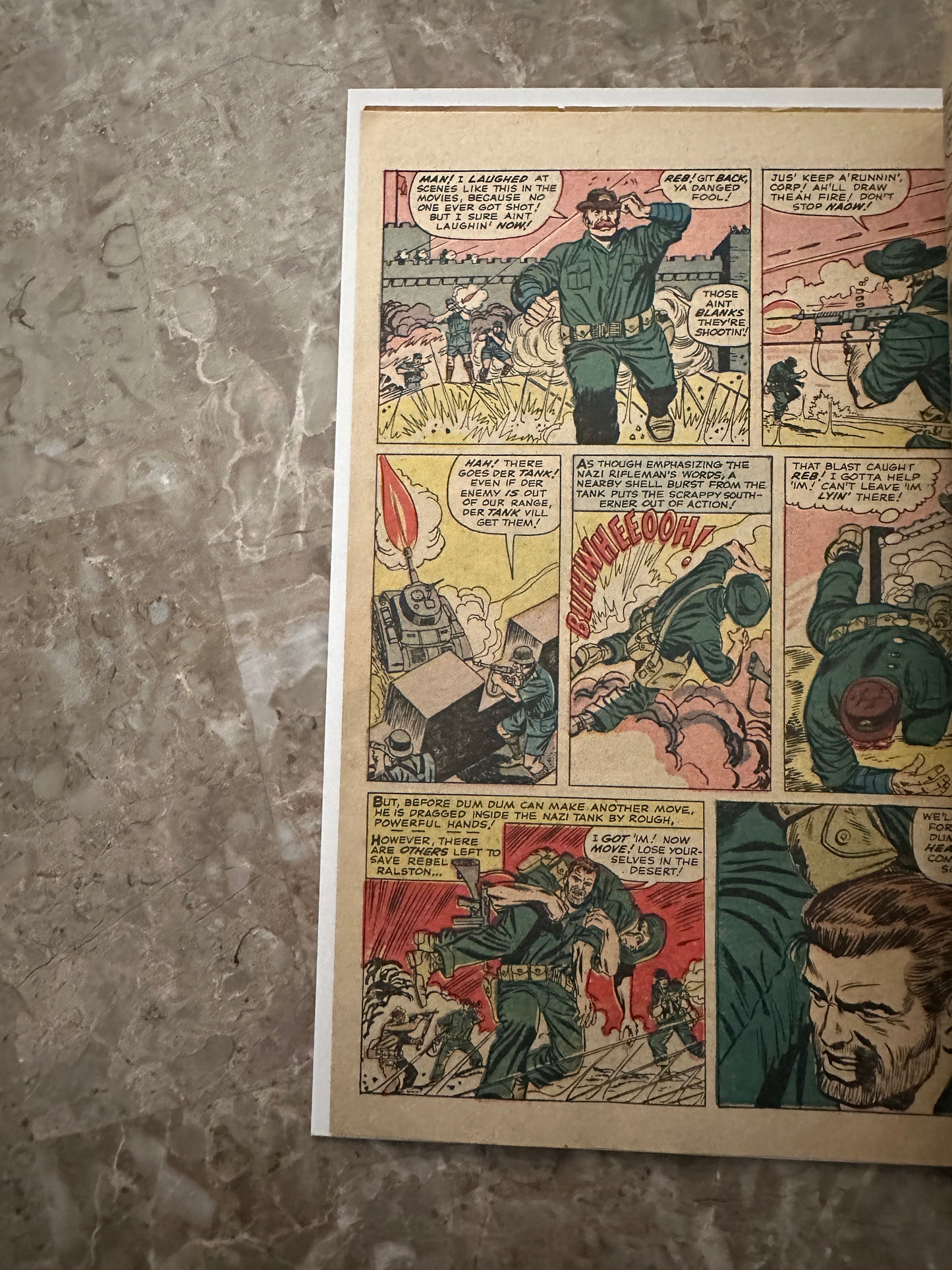 Sgt Fury #16 VG/FN 5.0 (Marvel Comics 1965) - Glossy copy