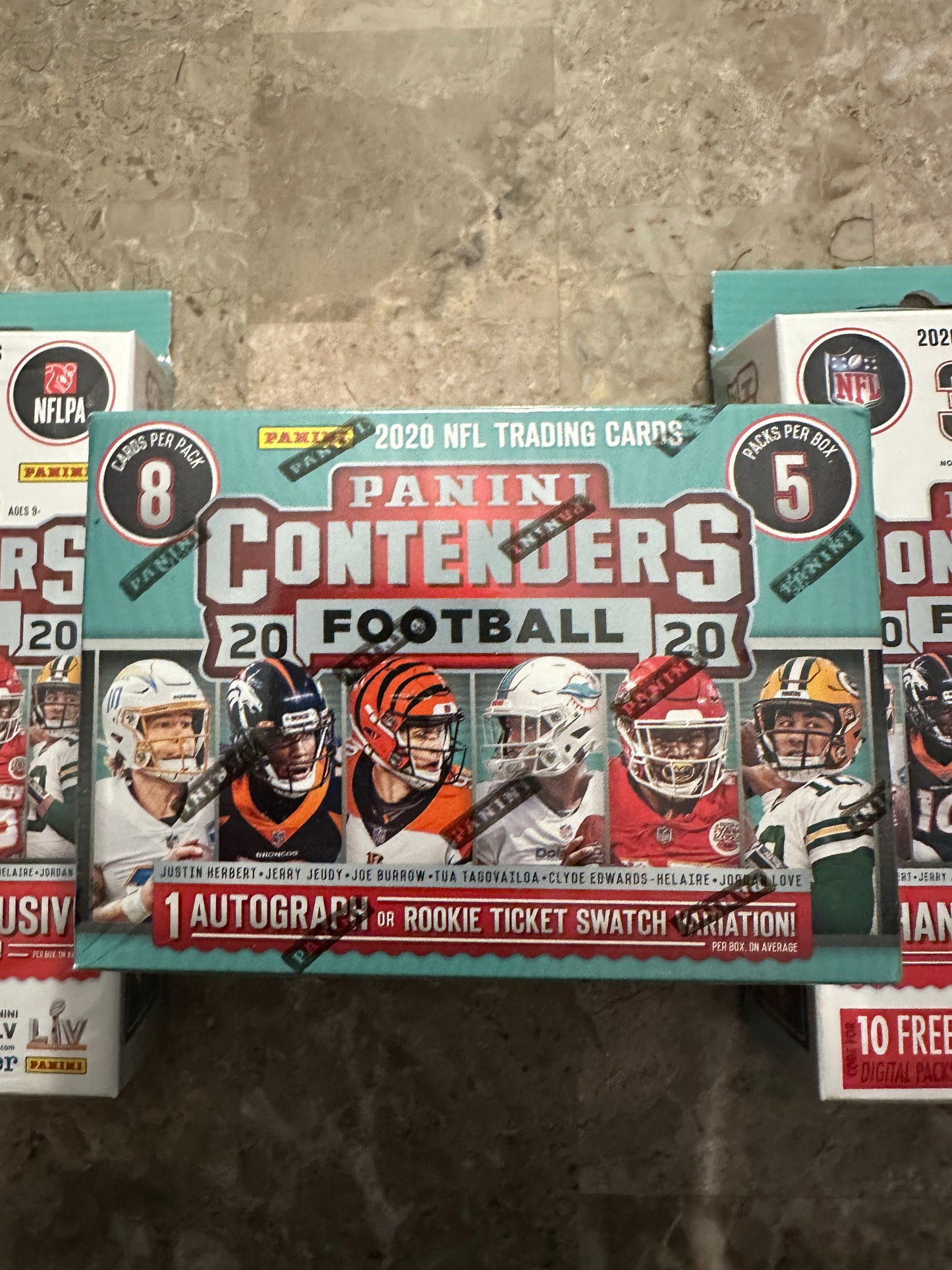 2020 Panini Contenders Football Sealed Box Lot