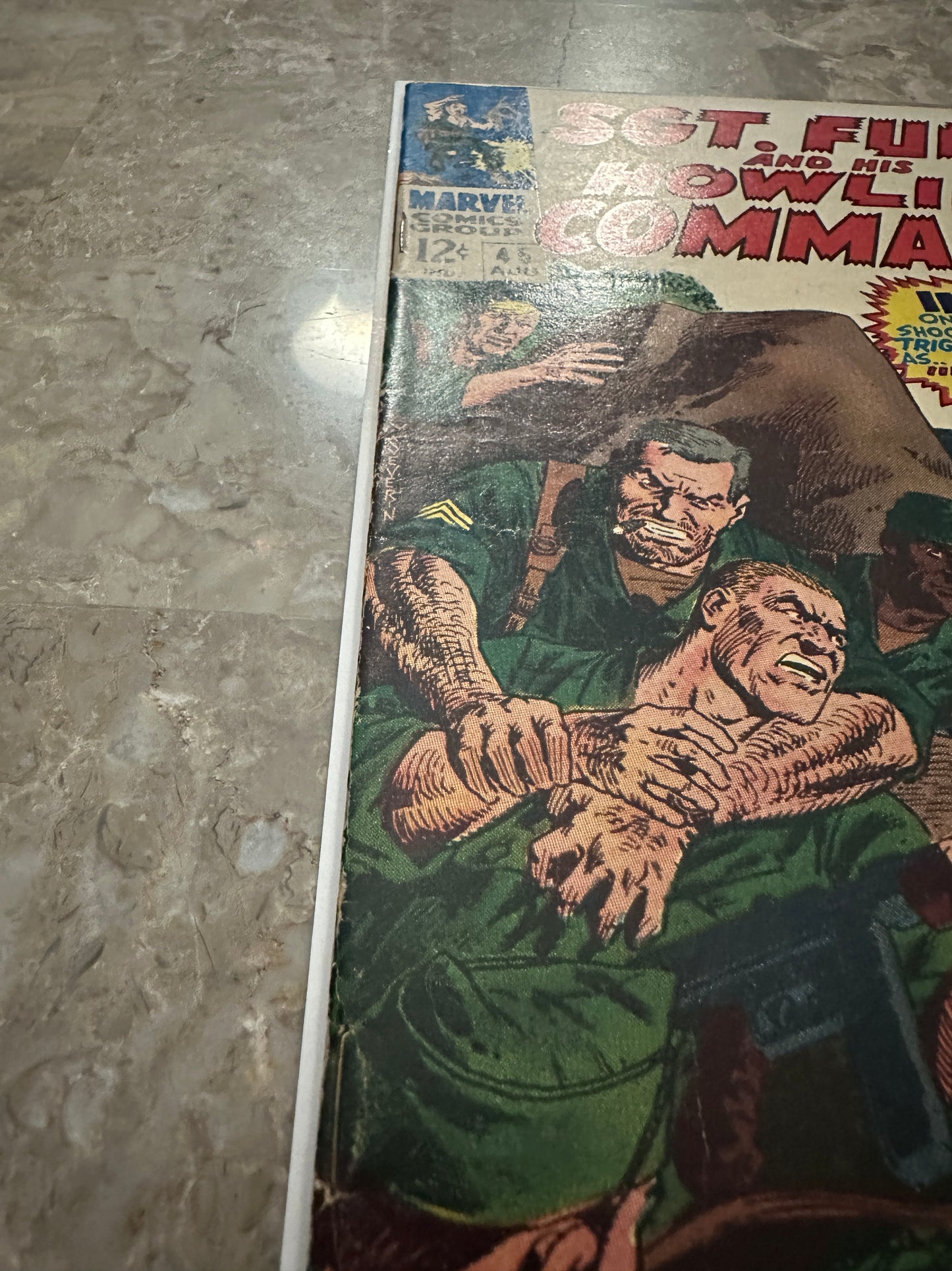 Sgt Fury #45 FN/VF 7.0 (Marvel Comics 1967)