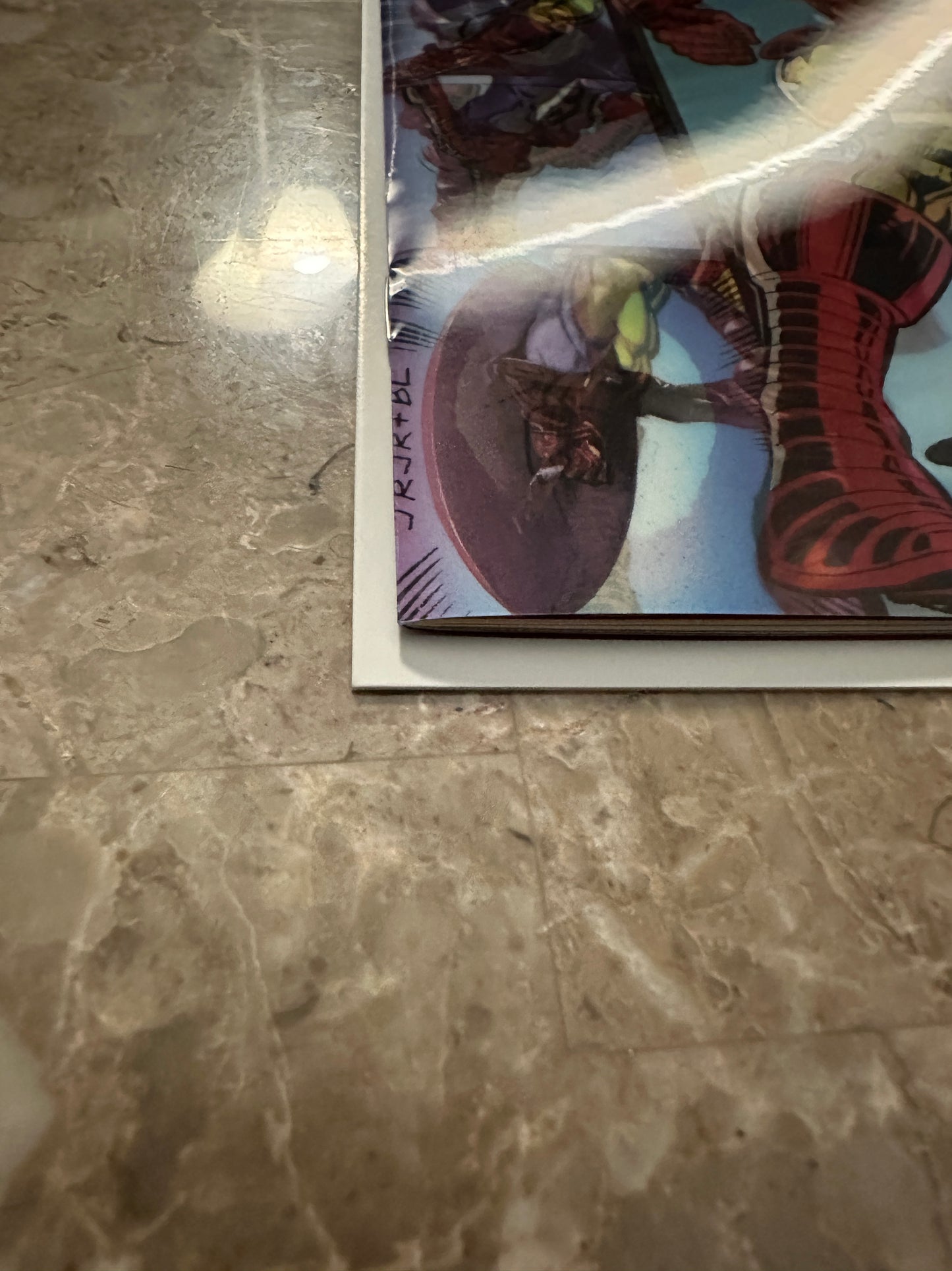 Captain America #695 Lenticular Cover (Marvel Comics 2018)