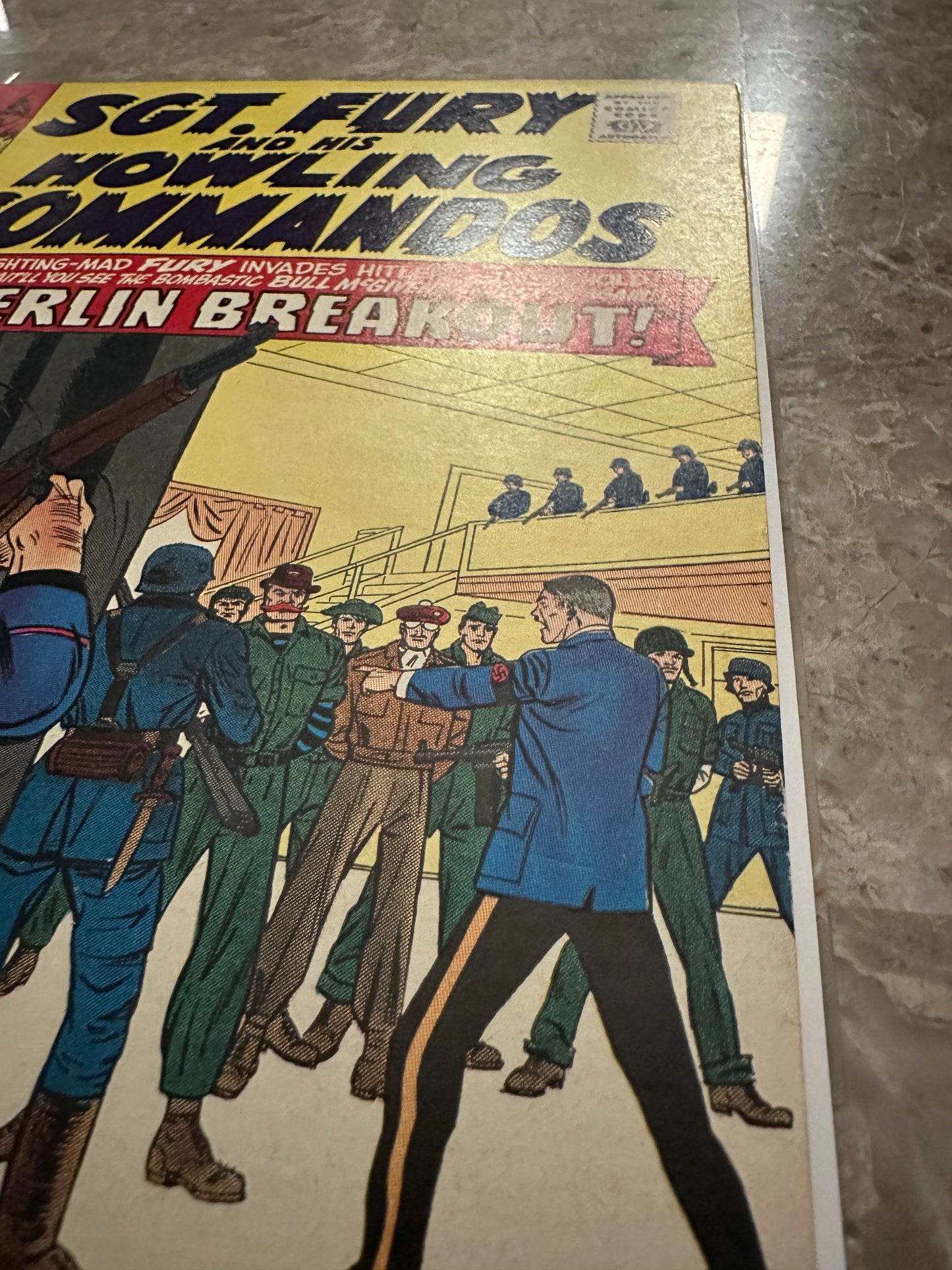 Sgt Fury #35 VF- 7.5 (Marvel Comics 1966) - Glossy copy