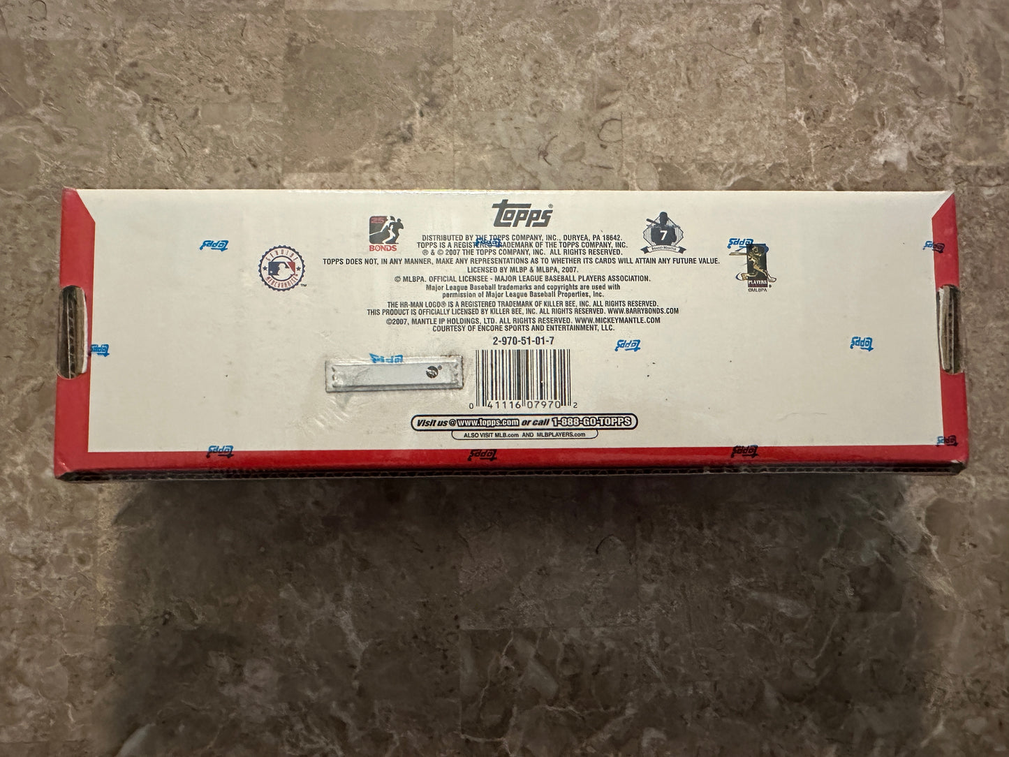 2007 Topps Baseball Complete Set Series 1 and 2