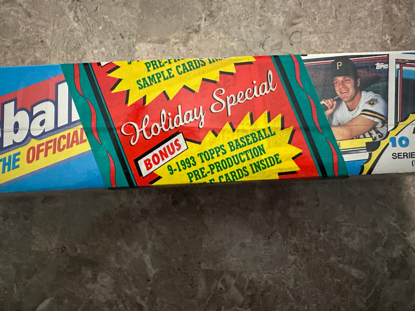 1992 Topps Baseball Complete Set Holiday Edition
