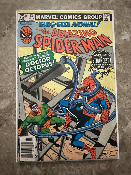 Amazing Spider-Man Annual #13 Newsstand FN+ 6.5 (1979 Marvel)