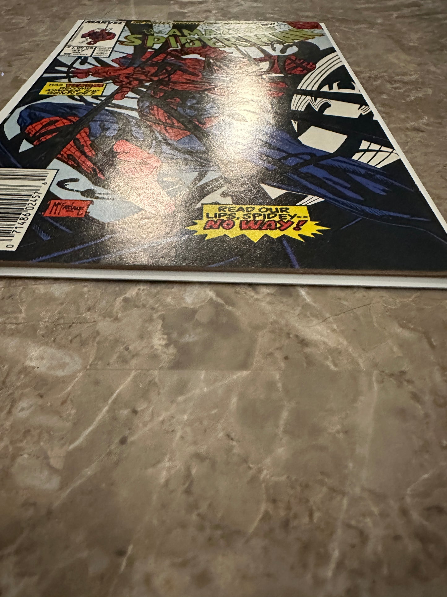 Amazing Spider-Man #317 Newsstand VF+ 8.5 (1992 Marvel) - Beautiful Copy