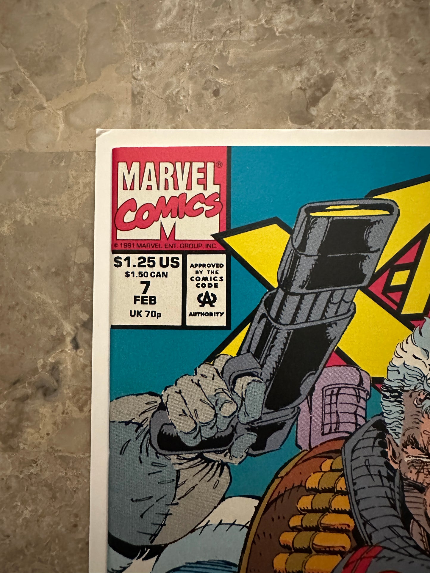 X-Force #7 NM- 9.2 (1992 Marvel)