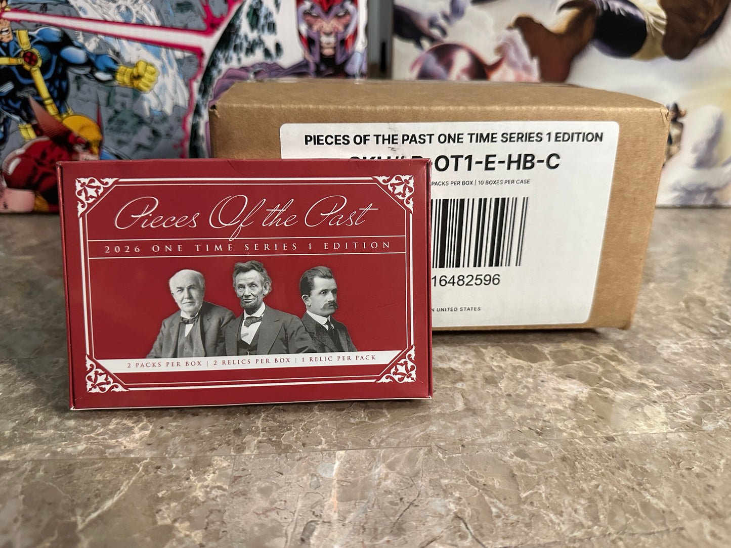 2026 Pieces of the Past One Time Series 1 Edition Hobby 10-Box Case