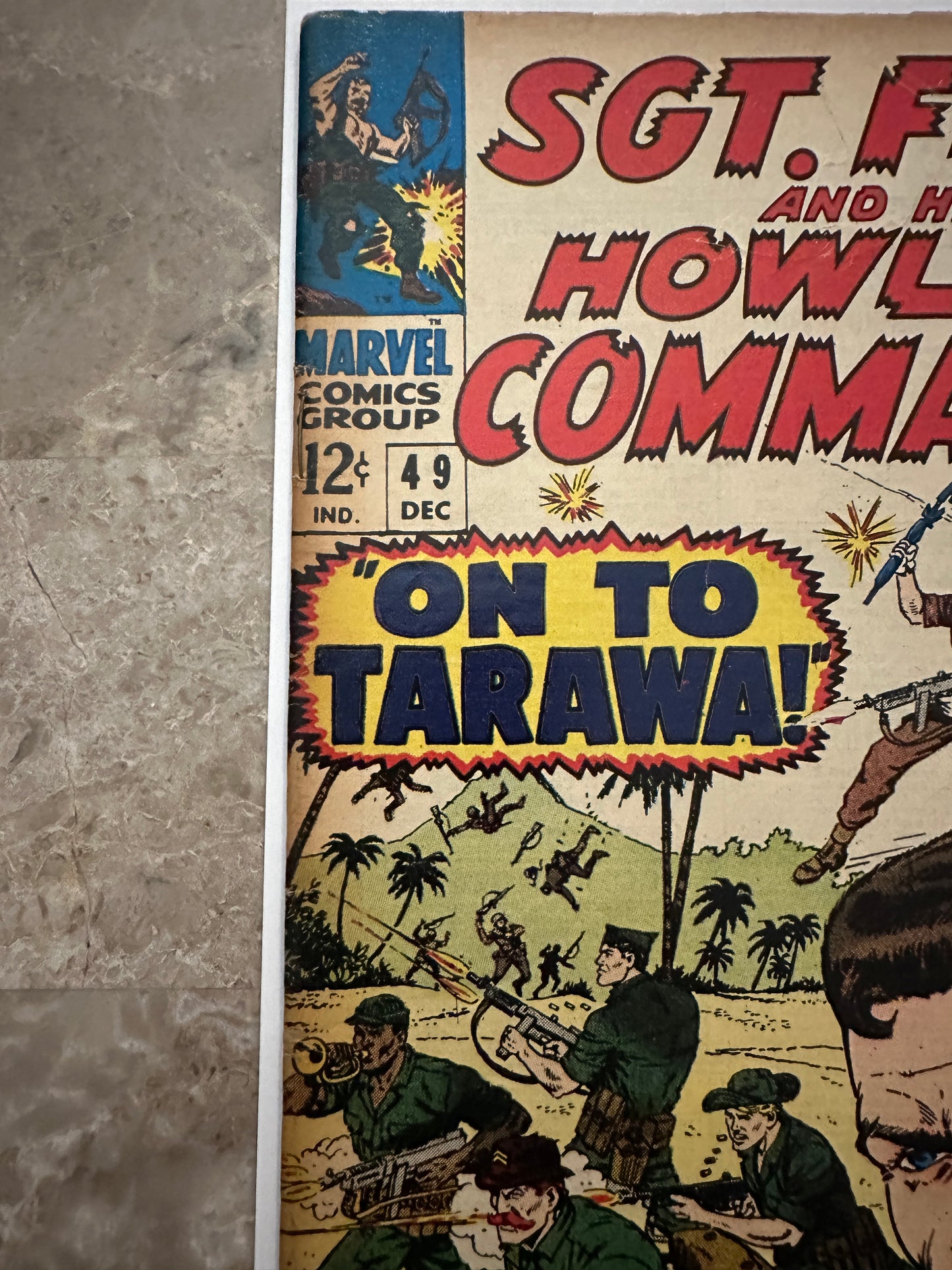 Sgt Fury #49 VG+ 4.5 (Marvel Comics 1967)