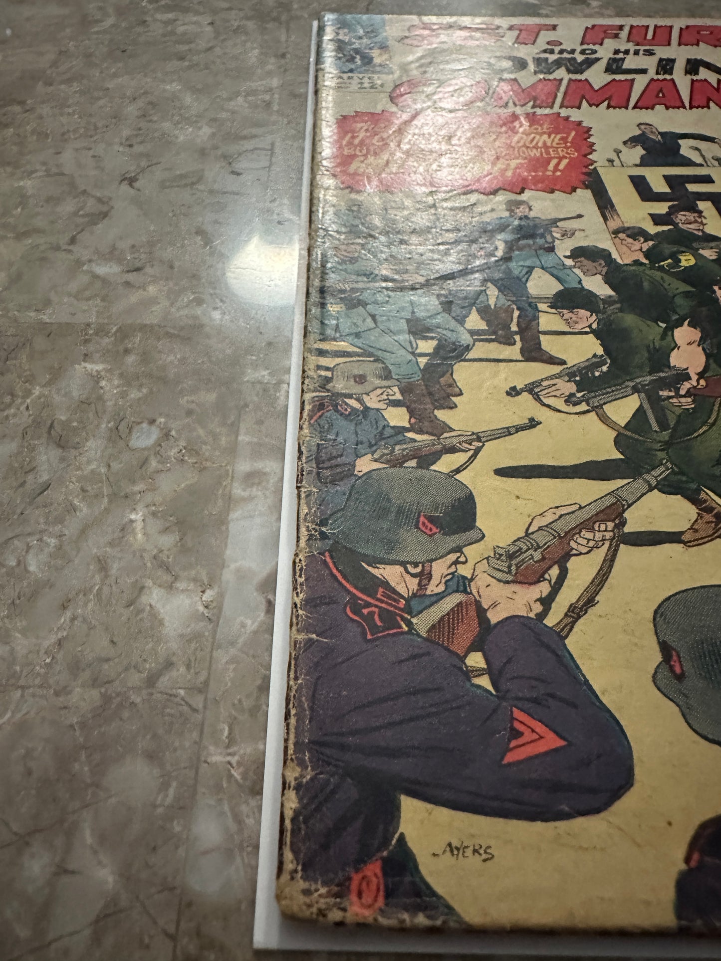 Sgt Fury #9 VG- 3.5 (Marvel Comics 1964)