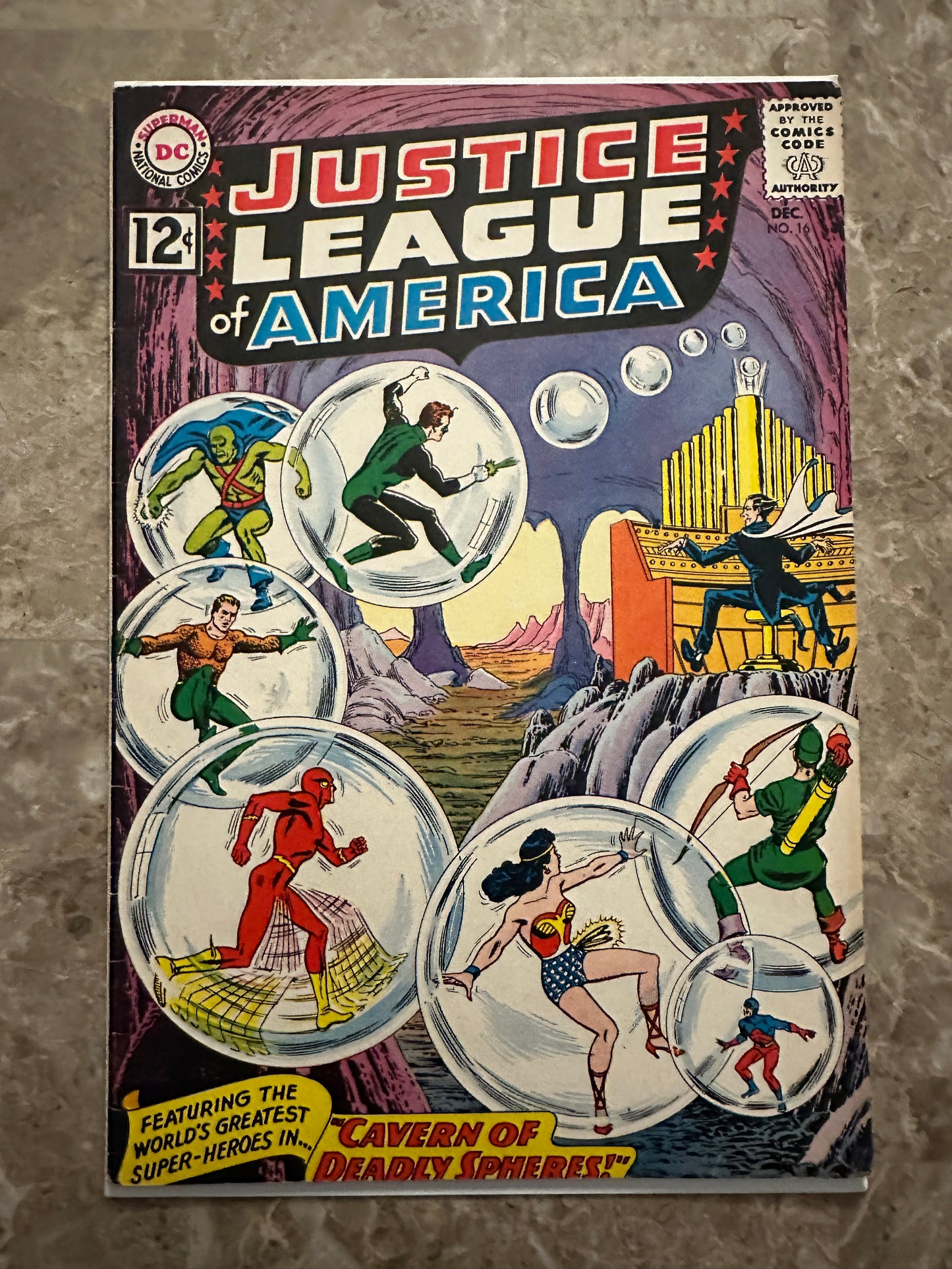 Justice League of America #16 VG+ 4.5 (DC Comics 1962)
