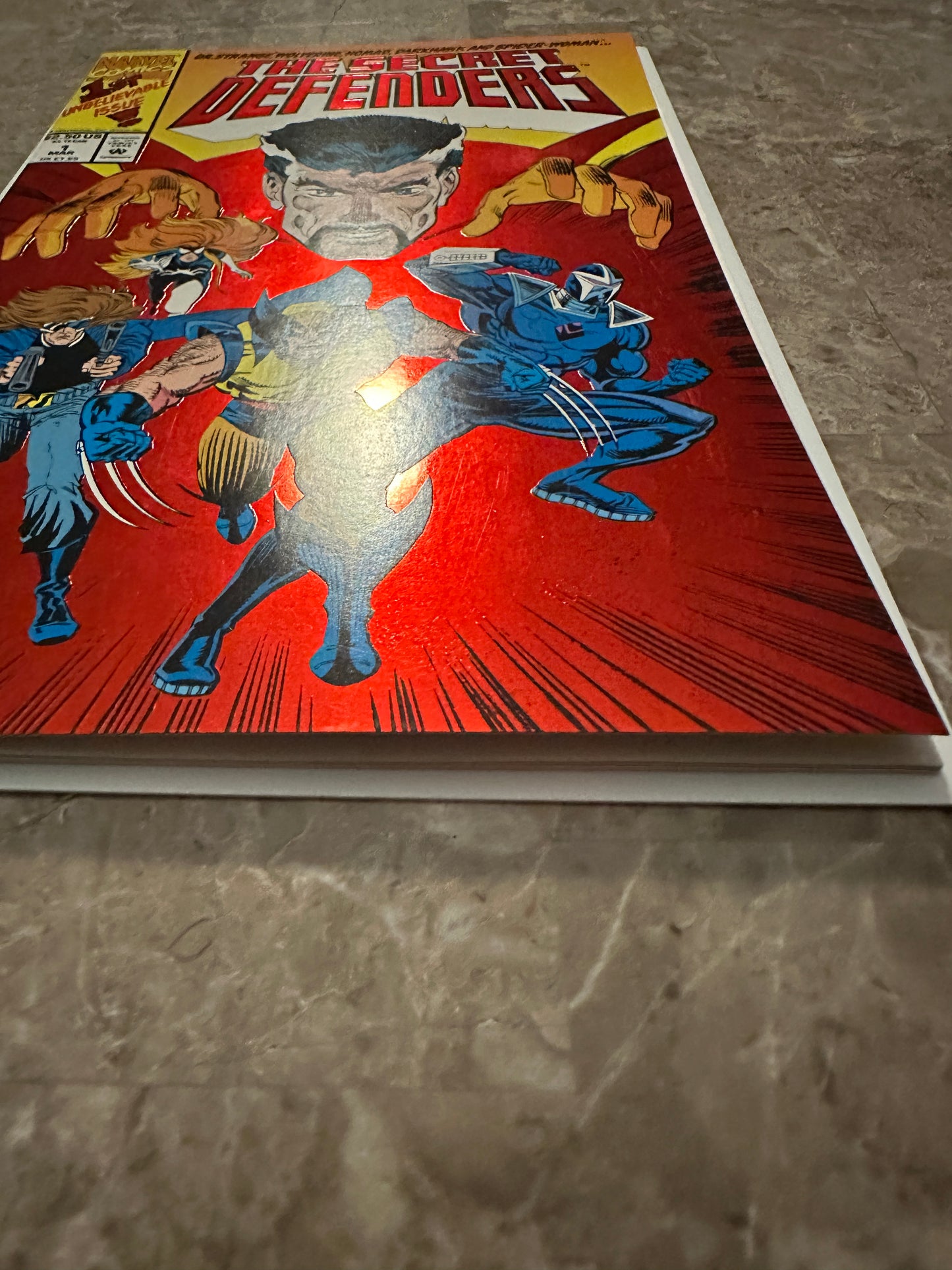 Secret Defenders #1-2 Starter Set High Grade (Marvel Comics 1993)