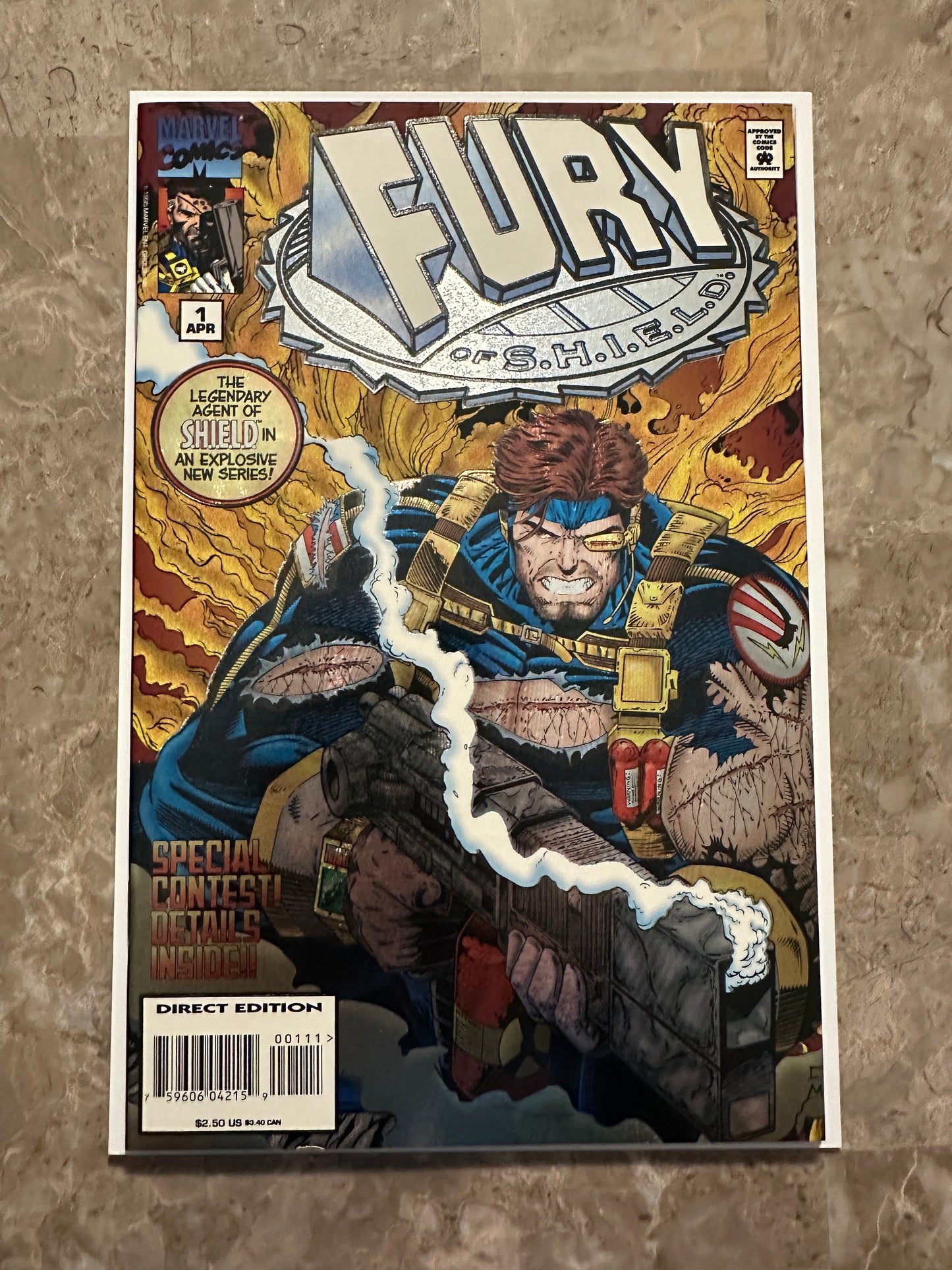Fury #1 + Fury of S.H.I.E.L.D #1 High Grade (Marvel 1994)
