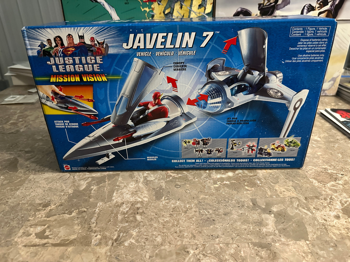 Justice League Animated Javelin 7 (Mattel) - New Sealed