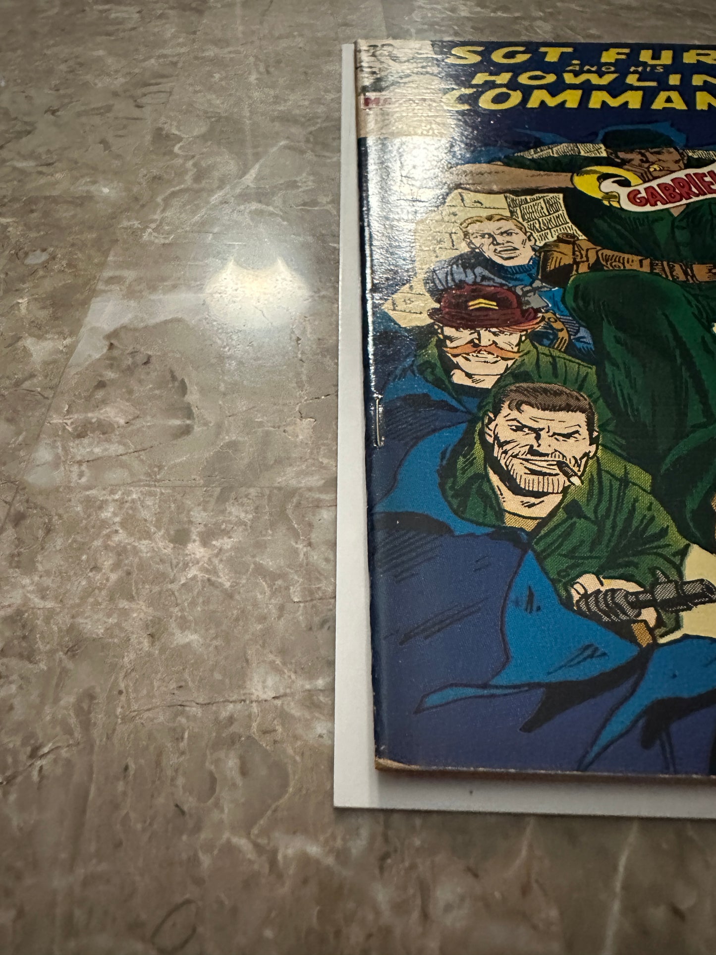 Sgt Fury #56 FN- 5.5 (Marvel Comics 1968)